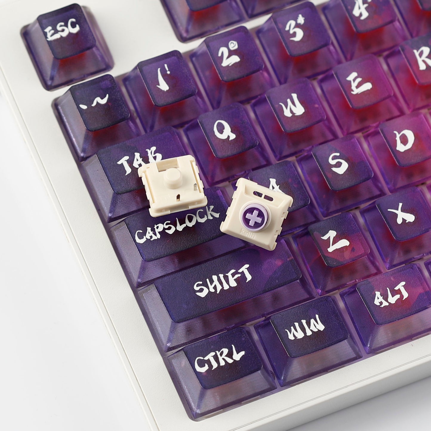 Kailh Choc V2 1353 Taro Ice Cream MINI Low Profile Switches Fast Trigger Light Full POM for Hitbox Mechanical Keyboards