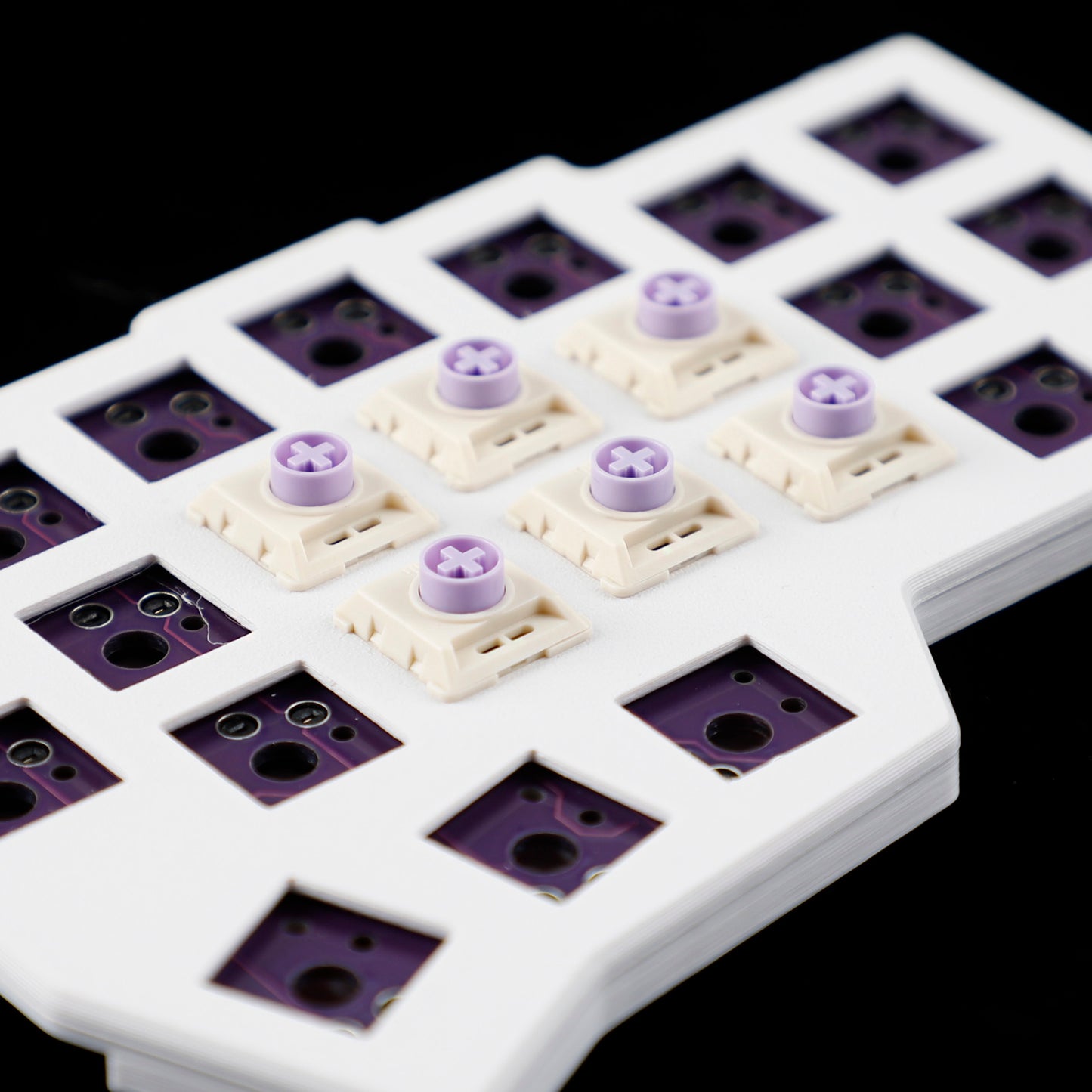 Kailh Choc V2 1353 Taro Ice Cream MINI Low Profile Switches Fast Trigger Light Full POM for Hitbox Mechanical Keyboards