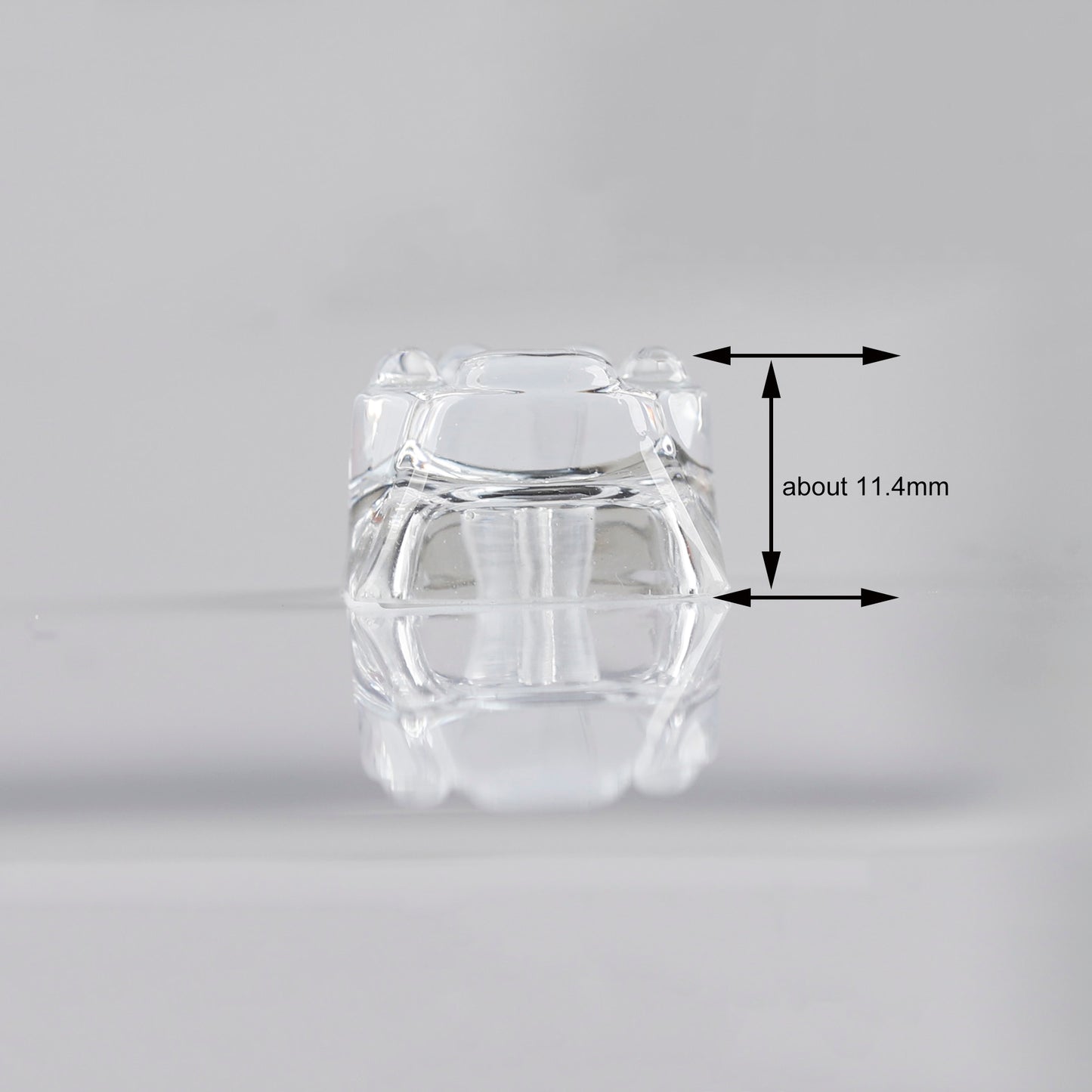 YMDK Cat Claw Personality Keycap ESC Key Shine Through Resin Arrow Keys Cute Creative Keycap for MX Mechanical Keyboard