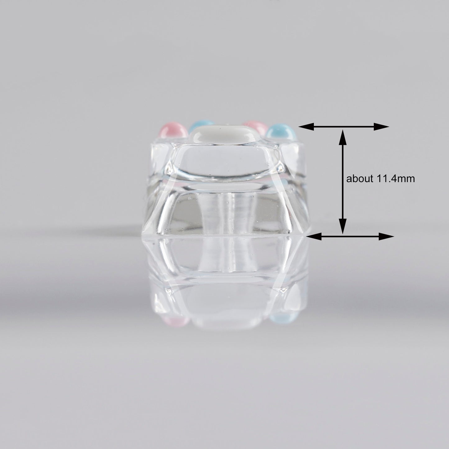 YMDK Cat Claw Personality Keycap ESC Key Shine Through Resin Arrow Keys Cute Creative Keycap for MX Mechanical Keyboard