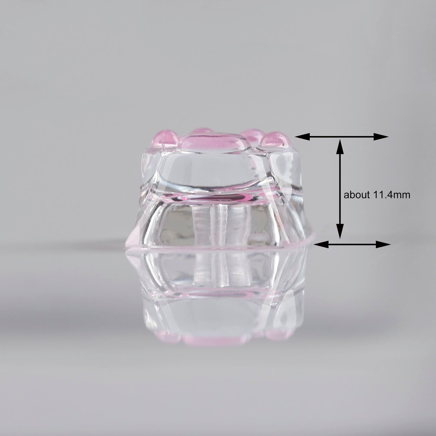 YMDK Cat Claw Personality Keycap ESC Key Shine Through Resin Arrow Keys Cute Creative Keycap for MX Mechanical Keyboard