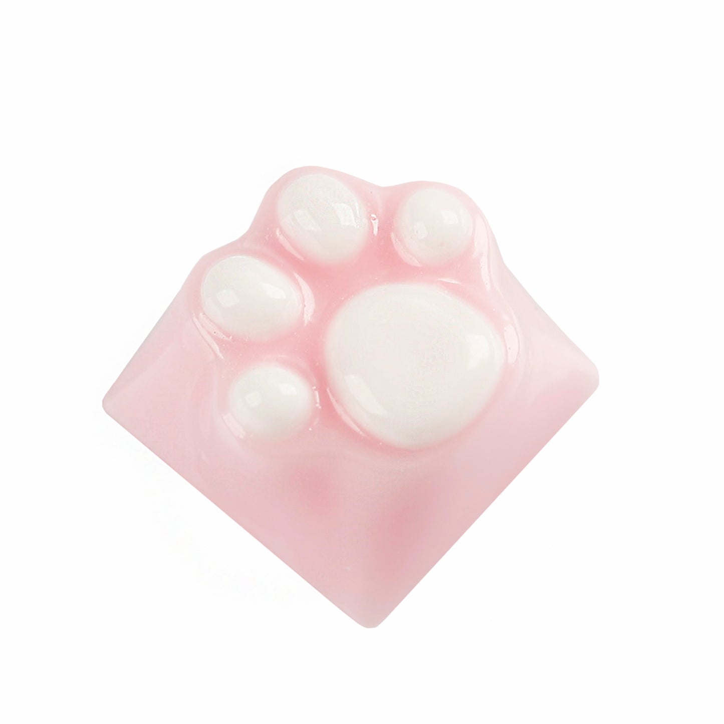 YMDK Cat Claw Personality Keycap ESC Key Shine Through Resin Arrow Keys Cute Creative Keycap for MX Mechanical Keyboard
