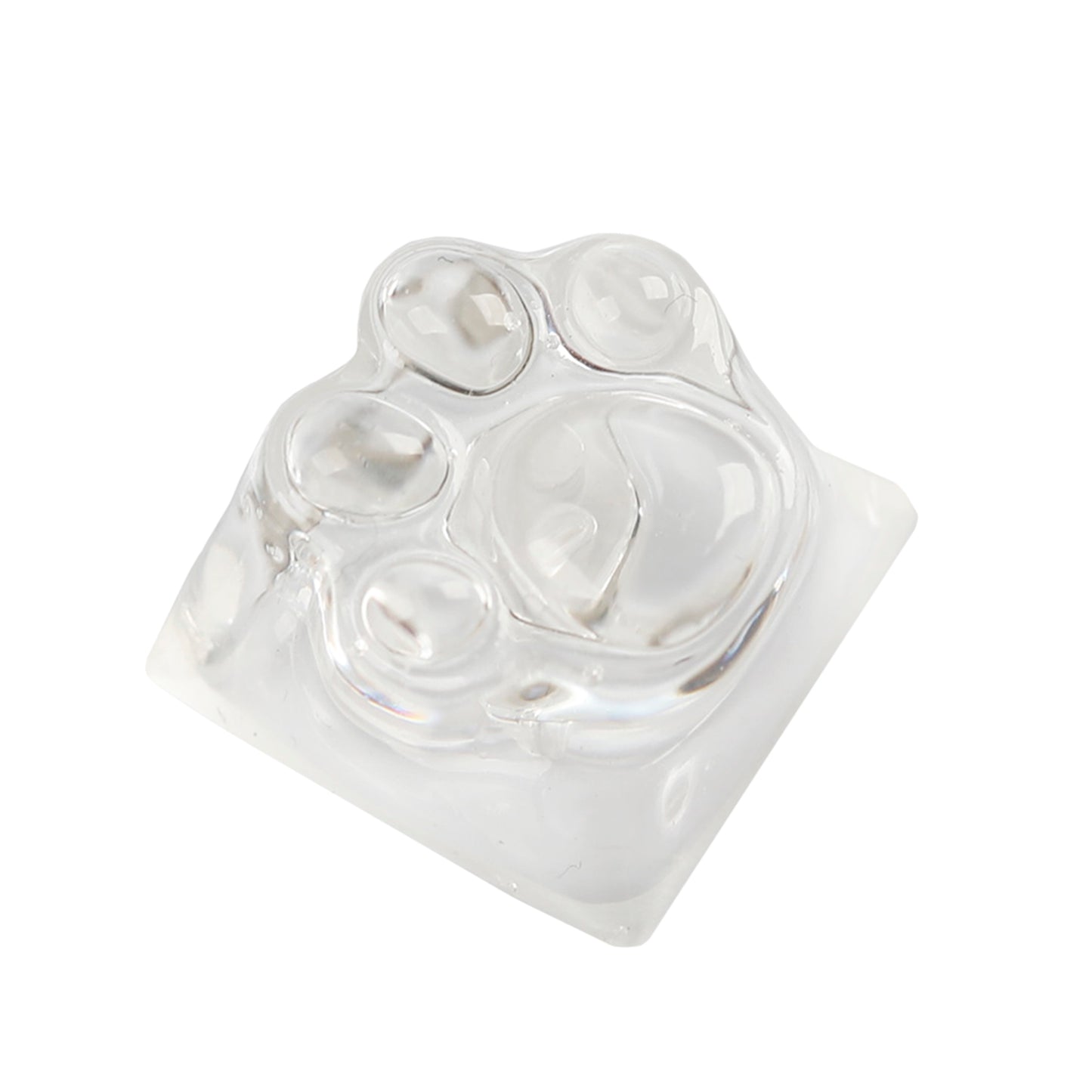 YMDK Cat Claw Personality Keycap ESC Key Shine Through Resin Arrow Keys Cute Creative Keycap for MX Mechanical Keyboard