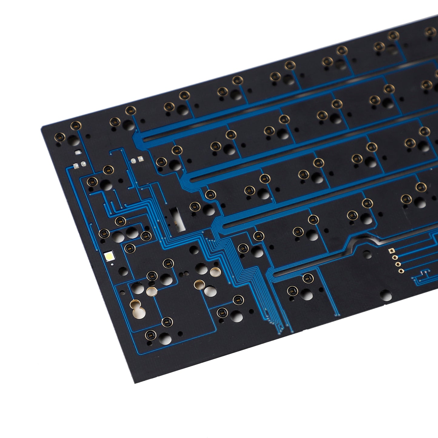YMDK M0110 D0110 Retro 60% Mini keyboard Hot Swappable ANSI ISO Gasket Type C Detachable PCB Plastic Case FR4 Plate Mechanical Keyboard Kit( Support VIA VIAL )