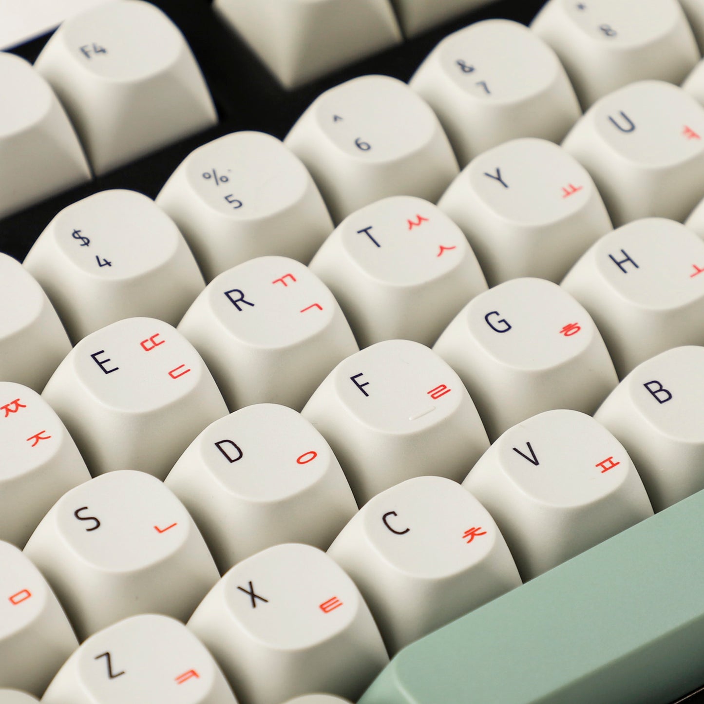 YMDK 9009 Retro 132 keys Keycaps(MA Profile Dye Sub PBT 1.4mm Thickness)