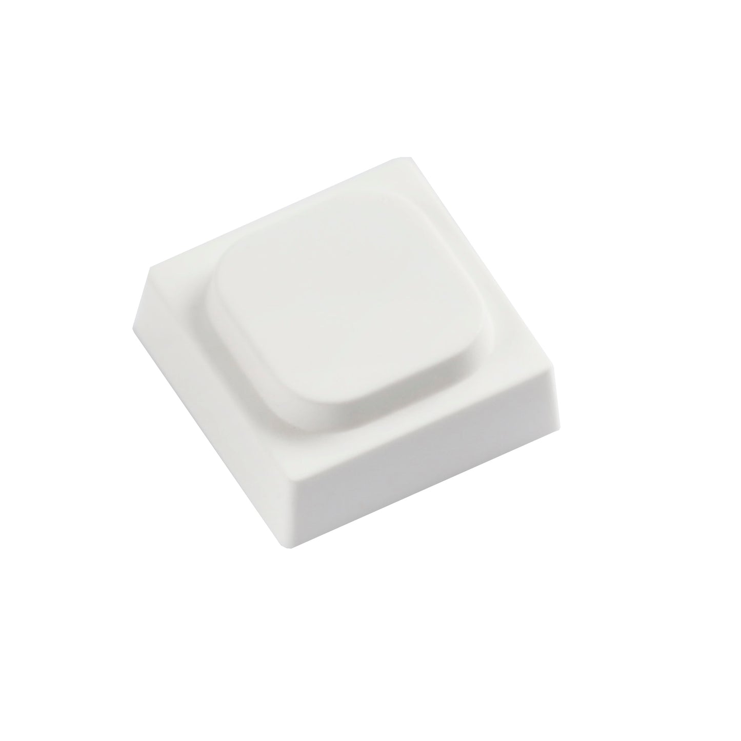 YMDK Blocks Low Profile Keycaps 16 Keys PBT Transparent Frosted Keycap for MX Mechanical Keyboard