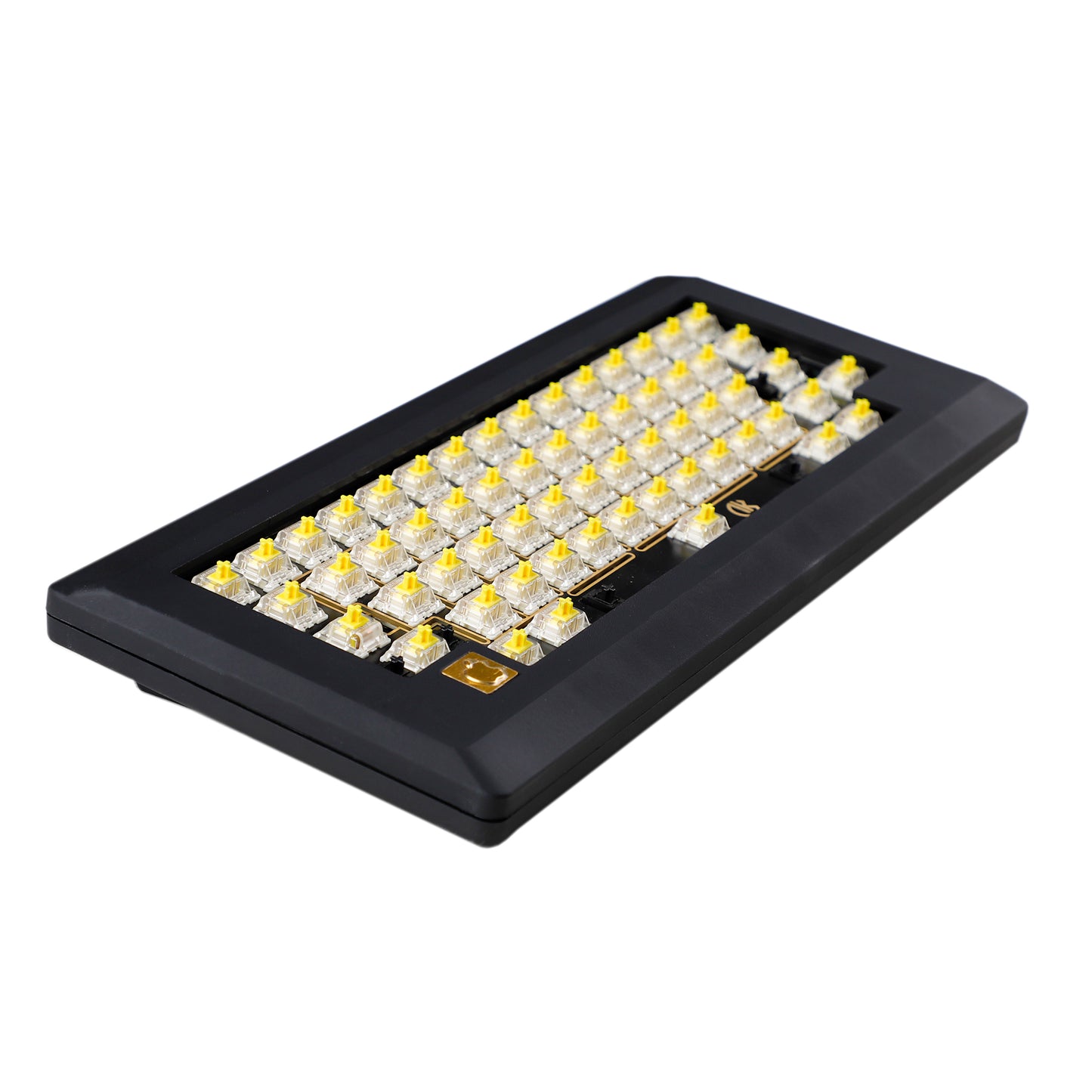 YMDK M0110 D0110 Retro 60% Mini keyboard Hot Swappable ANSI ISO Gasket Type C Detachable PCB Plastic Case FR4 Plate Mechanical Keyboard Kit( Support VIA VIAL )