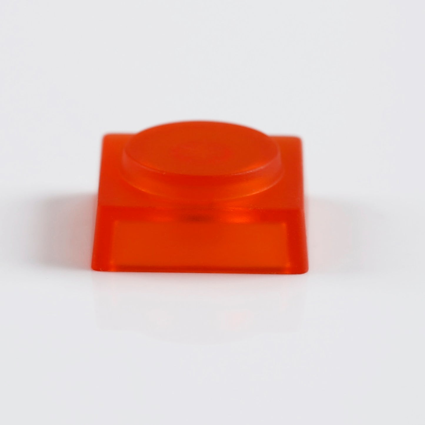 YMDK Blocks Low Profile Keycaps 16 Keys PBT Transparent Frosted Keycap for MX Mechanical Keyboard