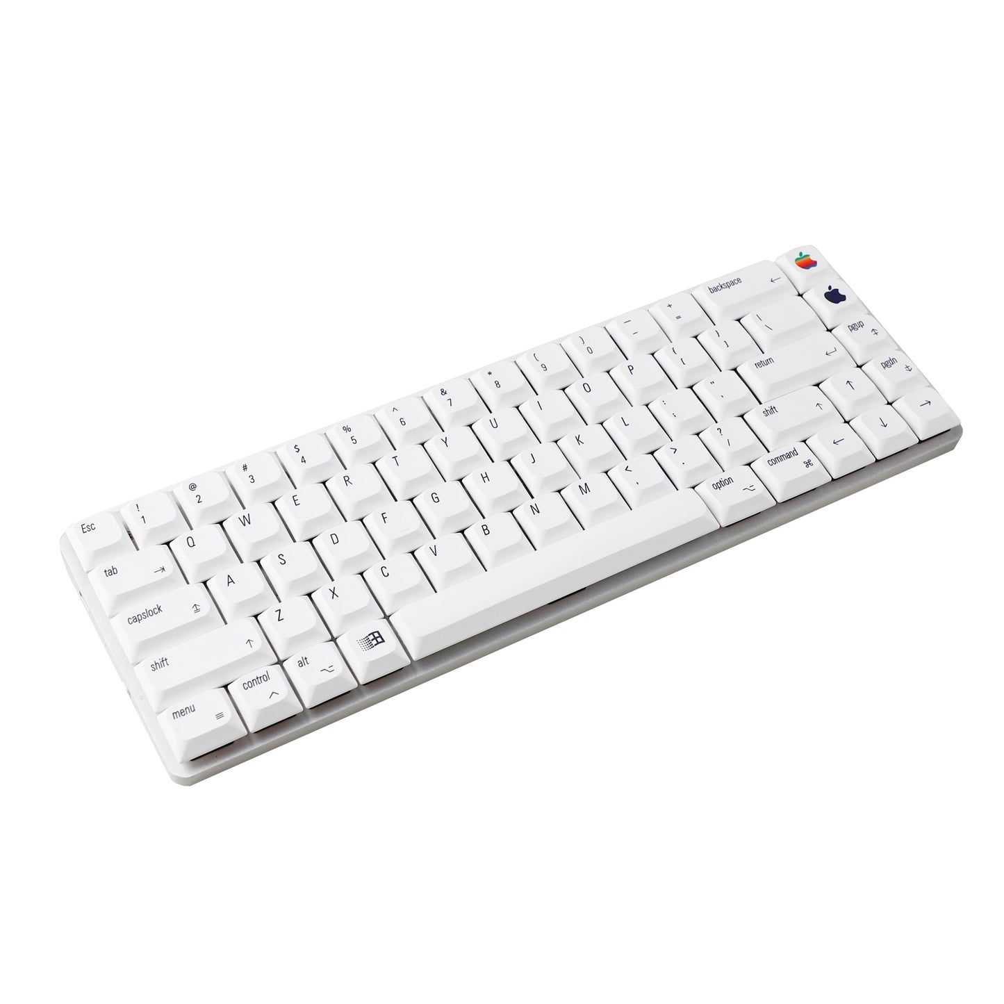 YMDK 127 Ultra-slim Key cap Mac Style Star Gradient Mx Low Profile Dye Sub PBT Keycaps For Mx 61 64 68 75 84 87 96 108 Layout Mechanical Keyboard