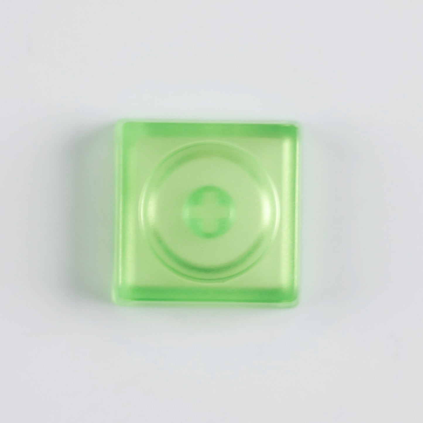 YMDK Blocks Low Profile Keycaps 16 Keys PBT Transparent Frosted Keycap for MX Mechanical Keyboard