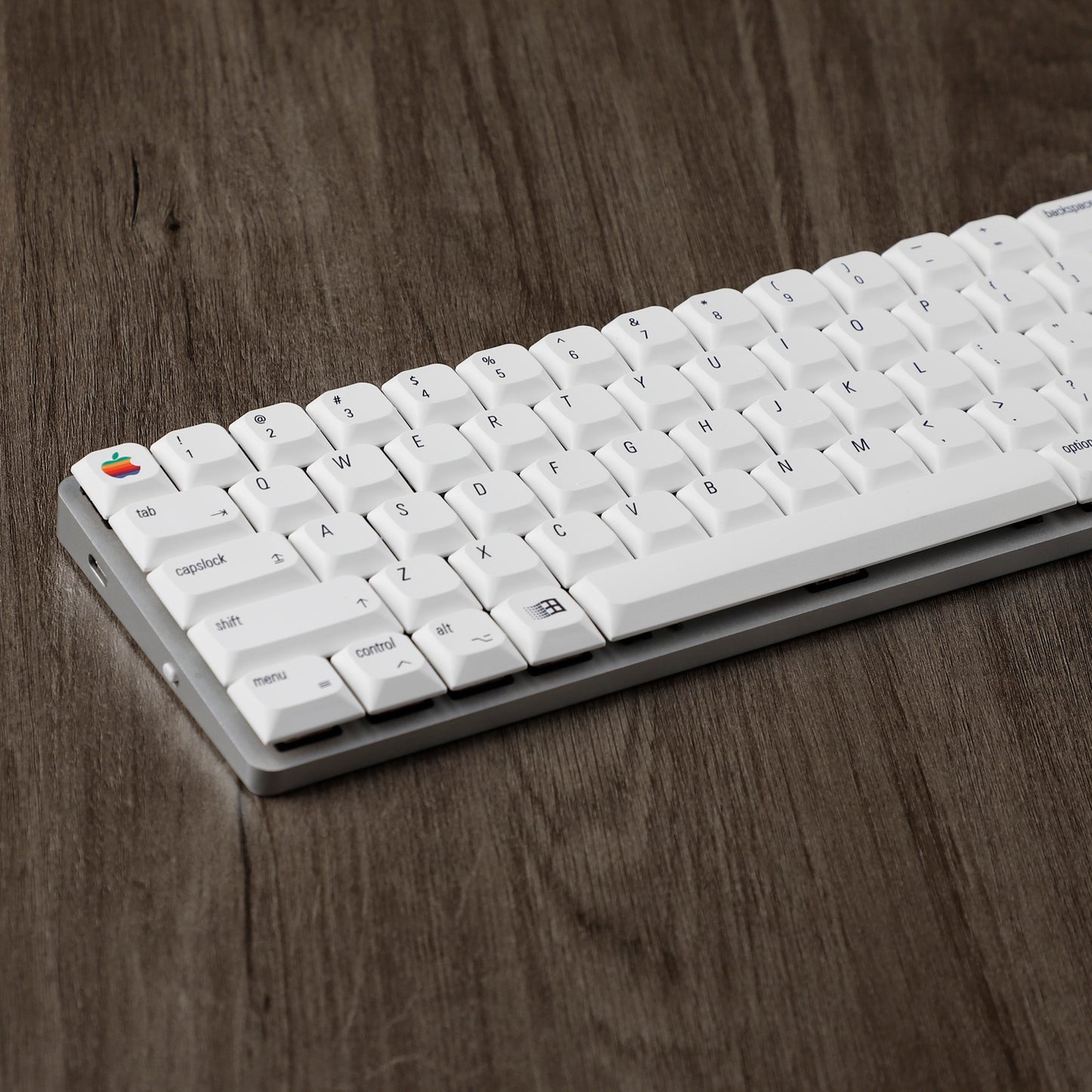 YMDK 127 Ultra-slim Key cap Mac Style Star Gradient Mx Low Profile Dye Sub PBT Keycaps For Mx 61 64 68 75 84 87 96 108 Layout Mechanical Keyboard