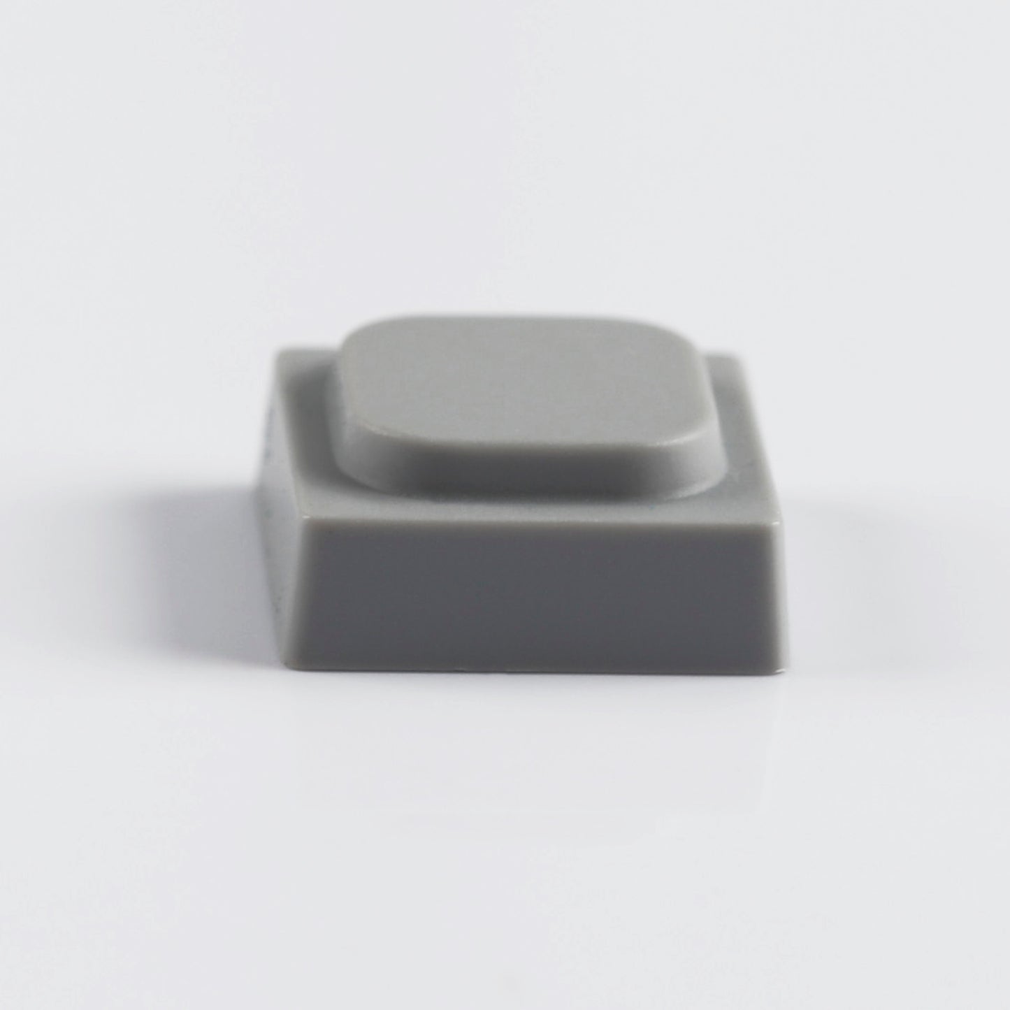 YMDK Blocks Low Profile Keycaps 16 Keys PBT Transparent Frosted Keycap for MX Mechanical Keyboard