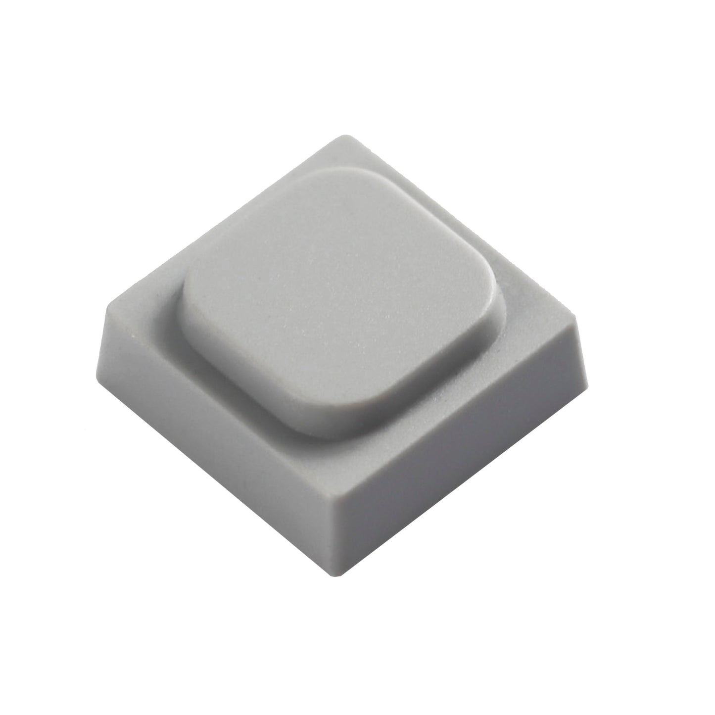 YMDK Blocks Low Profile Keycaps 16 Keys PBT Transparent Frosted Keycap for MX Mechanical Keyboard