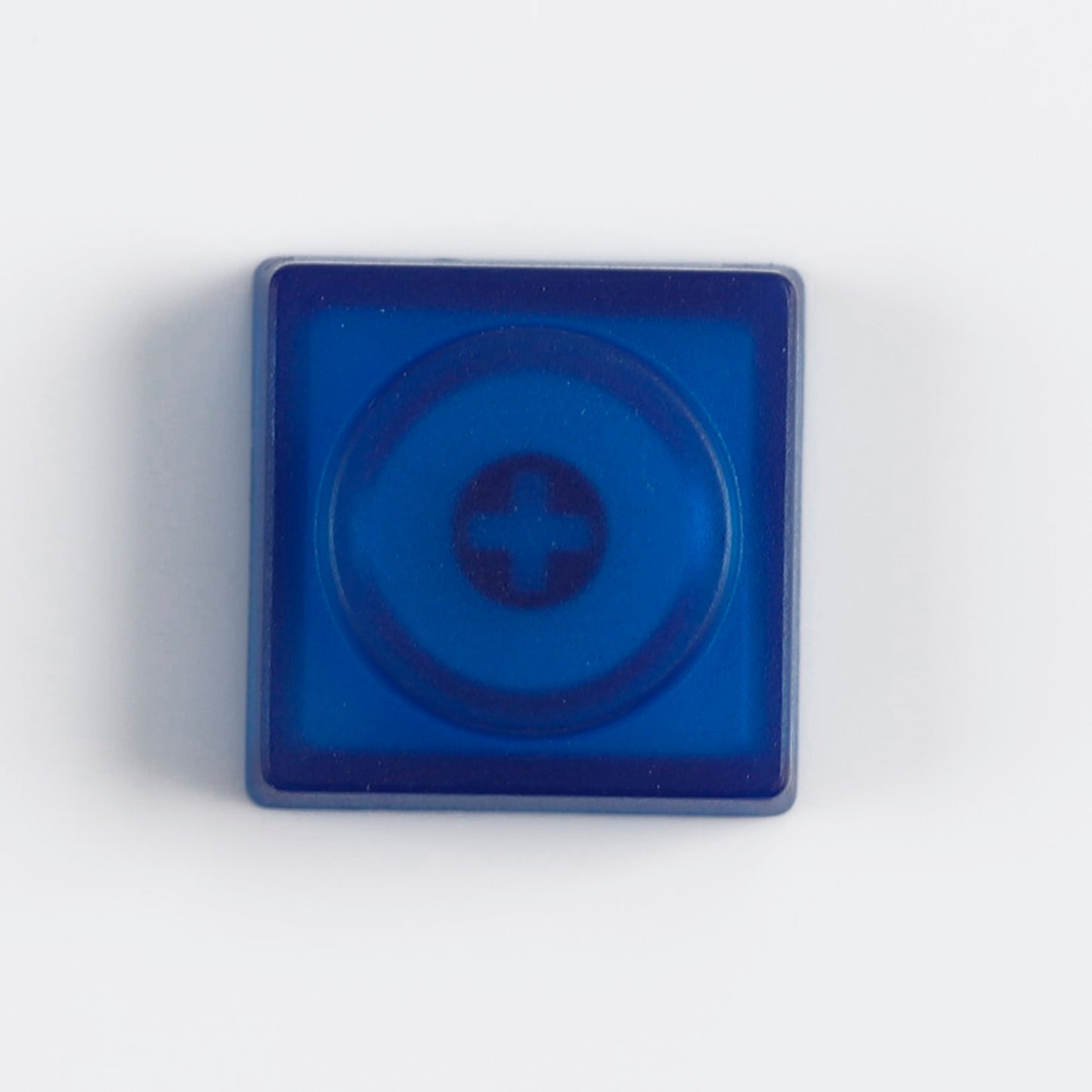 YMDK Blocks Low Profile Keycaps 16 Keys PBT Transparent Frosted Keycap for MX Mechanical Keyboard