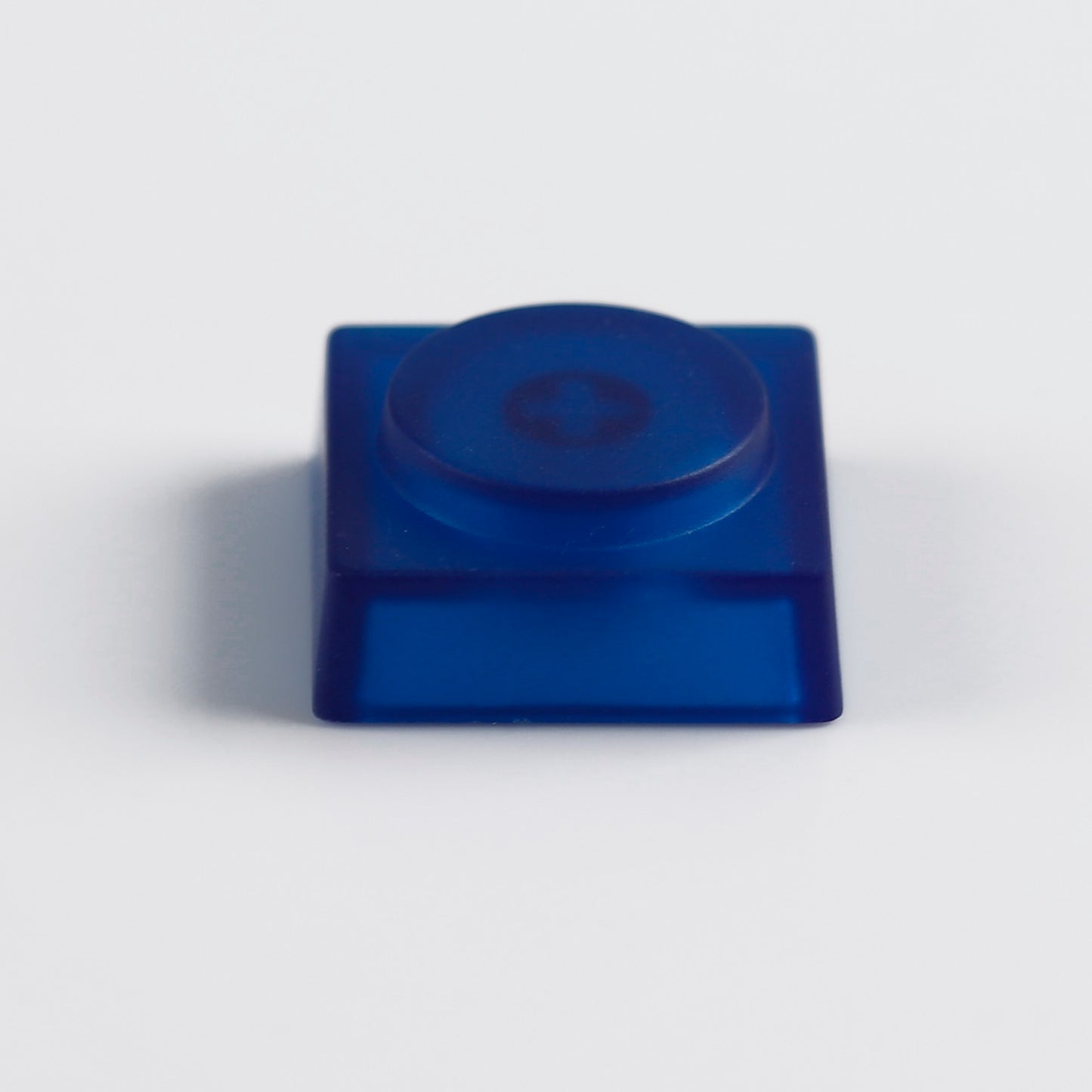 YMDK Blocks Low Profile Keycaps 16 Keys PBT Transparent Frosted Keycap for MX Mechanical Keyboard