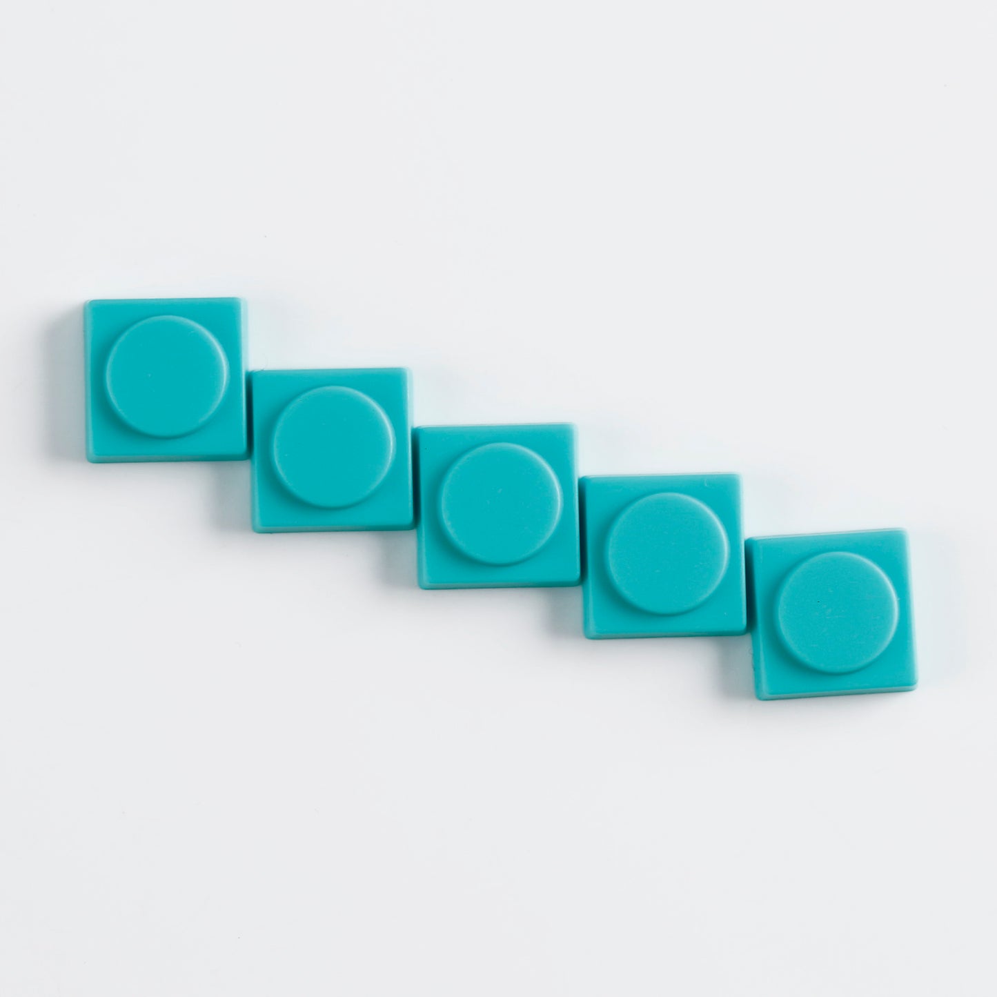YMDK Blocks Low Profile Keycaps 16 Keys PBT Transparent Frosted Keycap for MX Mechanical Keyboard