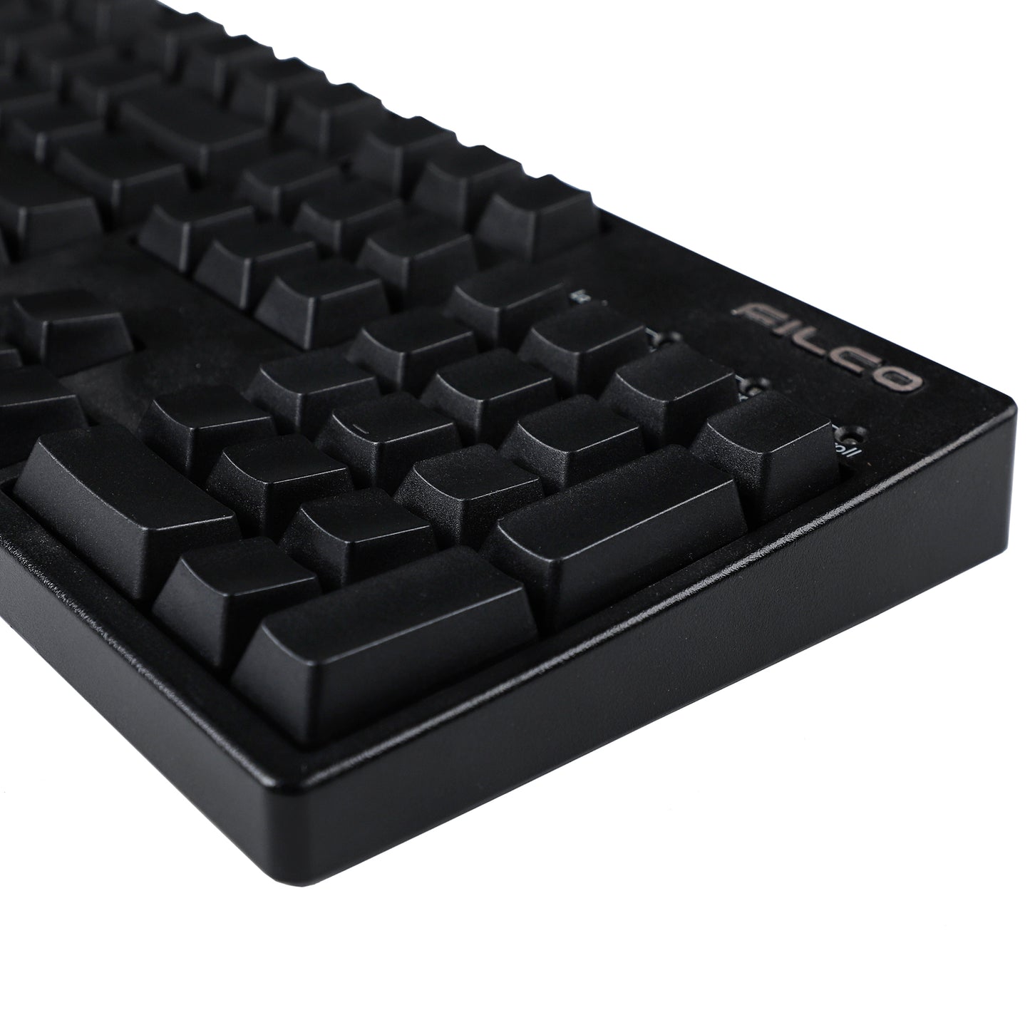 YMDK 127 Black Blank Keycaps(OEM Profile PBT 1.5mm/108 TKL 60% 96 75% 65% NCR-80 HHKB using)