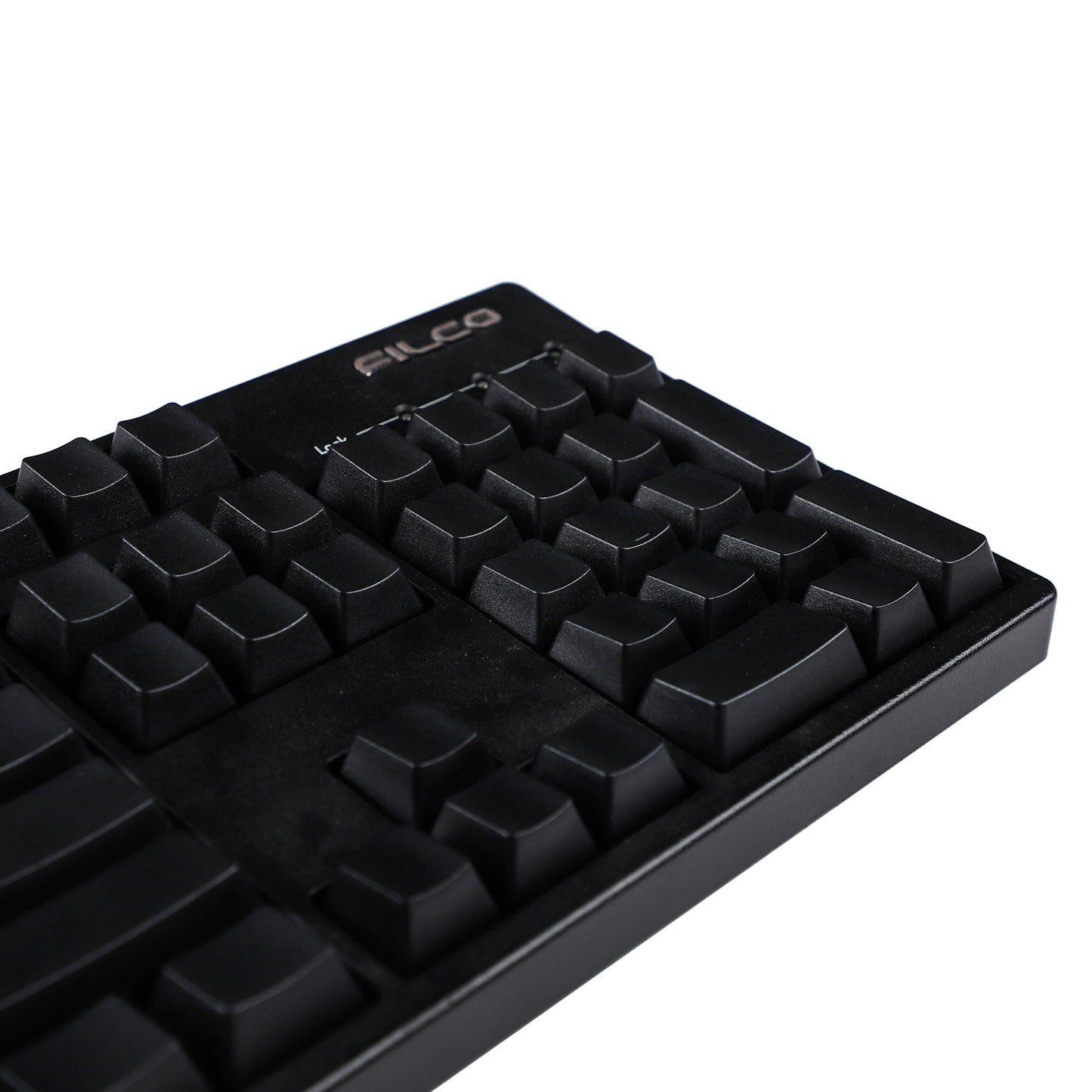 YMDK 127 Black Blank Keycaps(OEM Profile PBT 1.5mm/108 TKL 60% 96 75% 65% NCR-80 HHKB using)