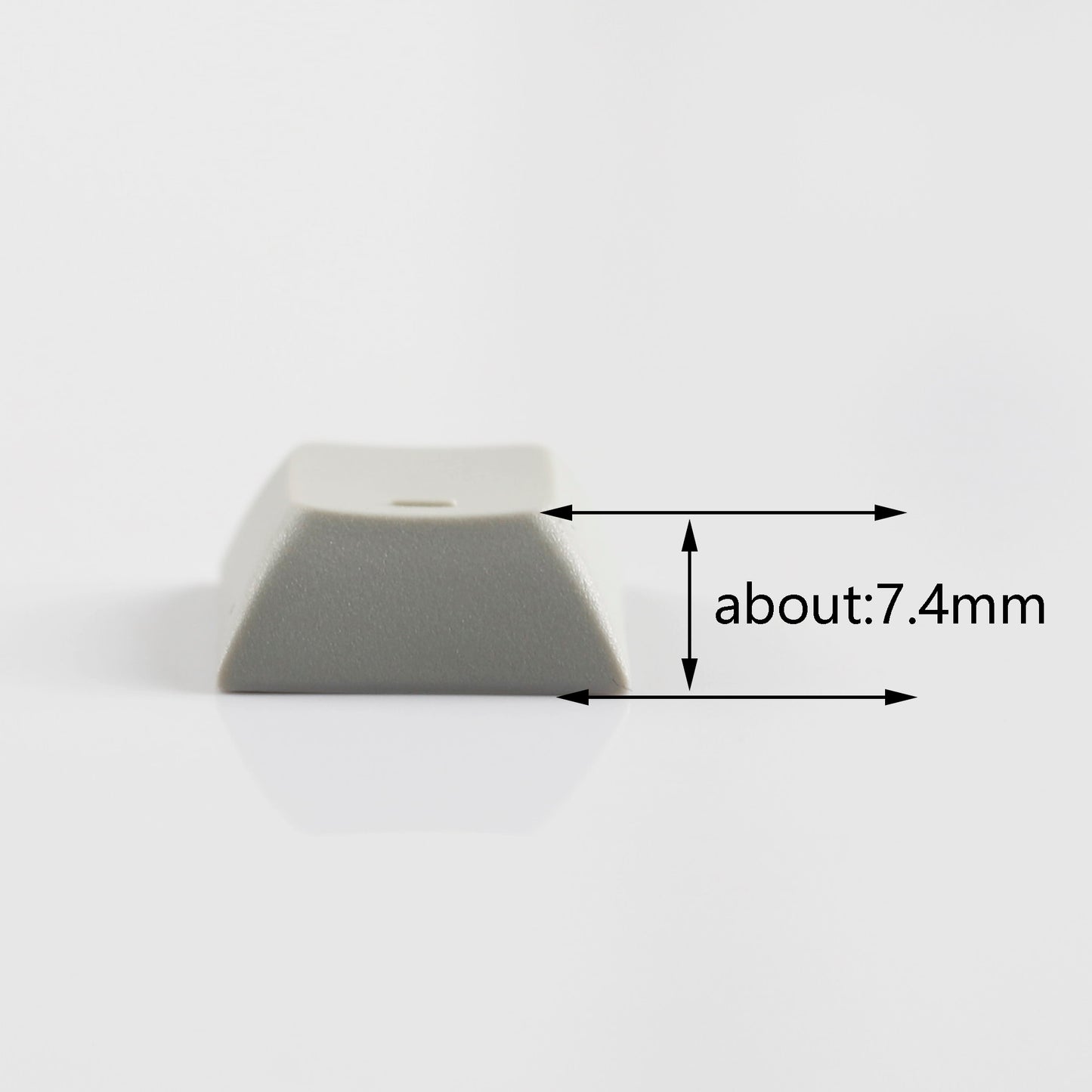 YMDK Blank DSA 1u Keycap 1.4mm PBT FJ blind spot-3pcs Keycaps For MX Switches Keyboard