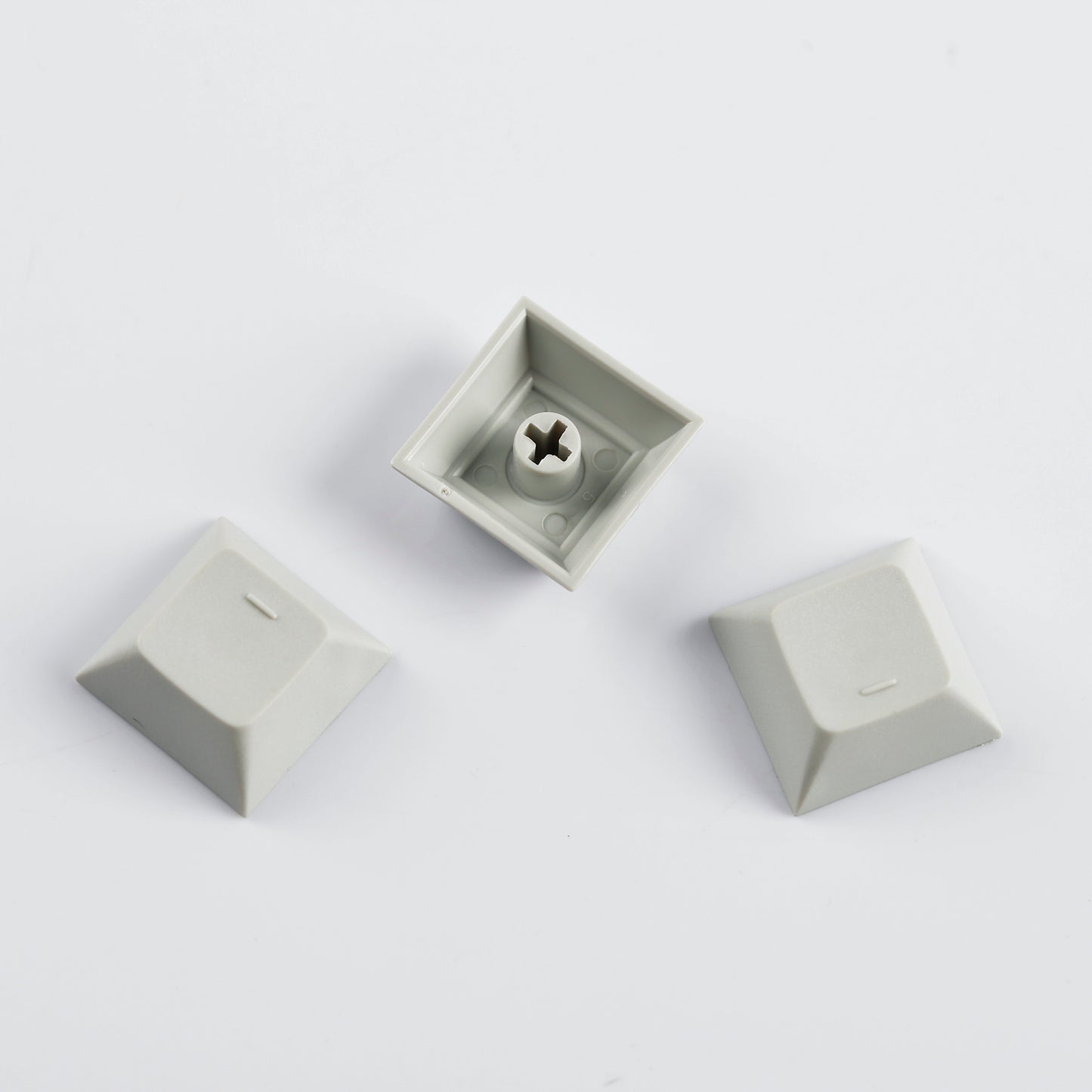 YMDK Blank DSA 1u Keycap 1.4mm PBT FJ blind spot-3pcs Keycaps For MX Switches Keyboard