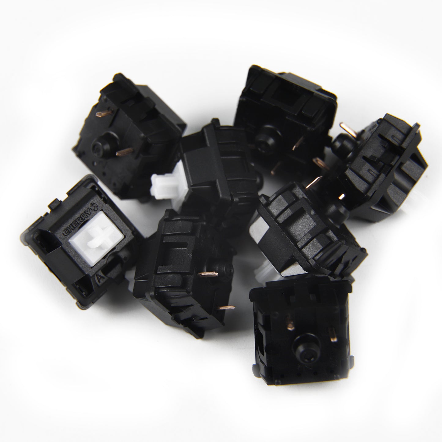 Cherry MX Ergo Clear Switches(3 Pin Tactile Lubed/MX1A-H1NN)
