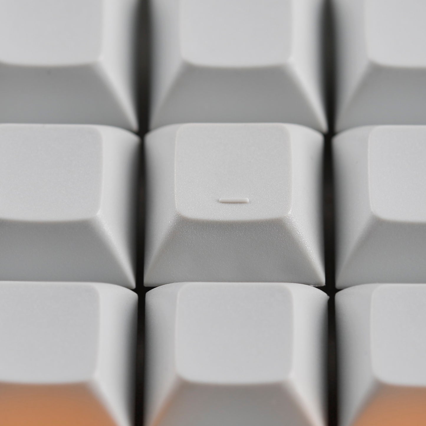 YMDK Blank DSA 1u Keycap 1.4mm PBT FJ blind spot-3pcs Keycaps For MX Switches Keyboard