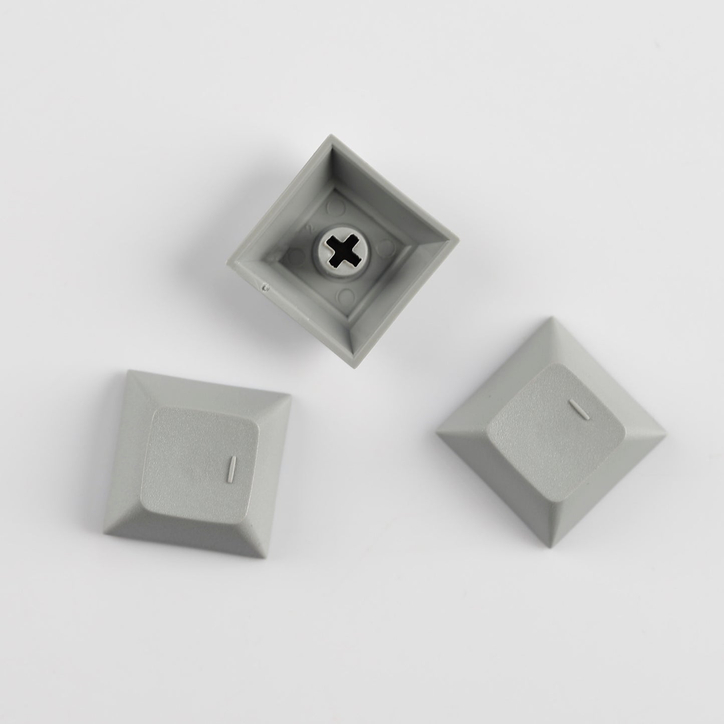 YMDK Blank DSA 1u Keycap 1.4mm PBT FJ blind spot-3pcs Keycaps For MX Switches Keyboard