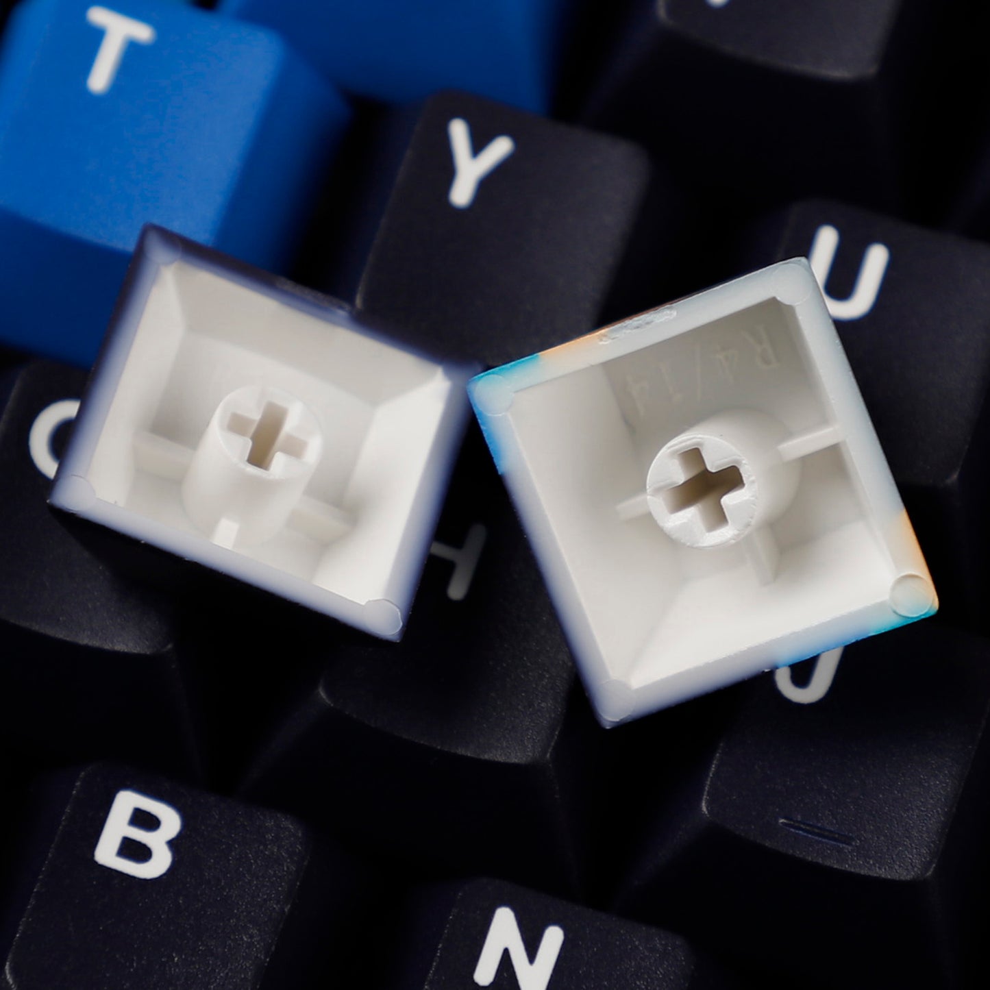 YMDK 1988 Gradient 129 keys Cherry Profile Keycaps Gaming Keyboard PBT For MX Switch Mechanical Keyboard