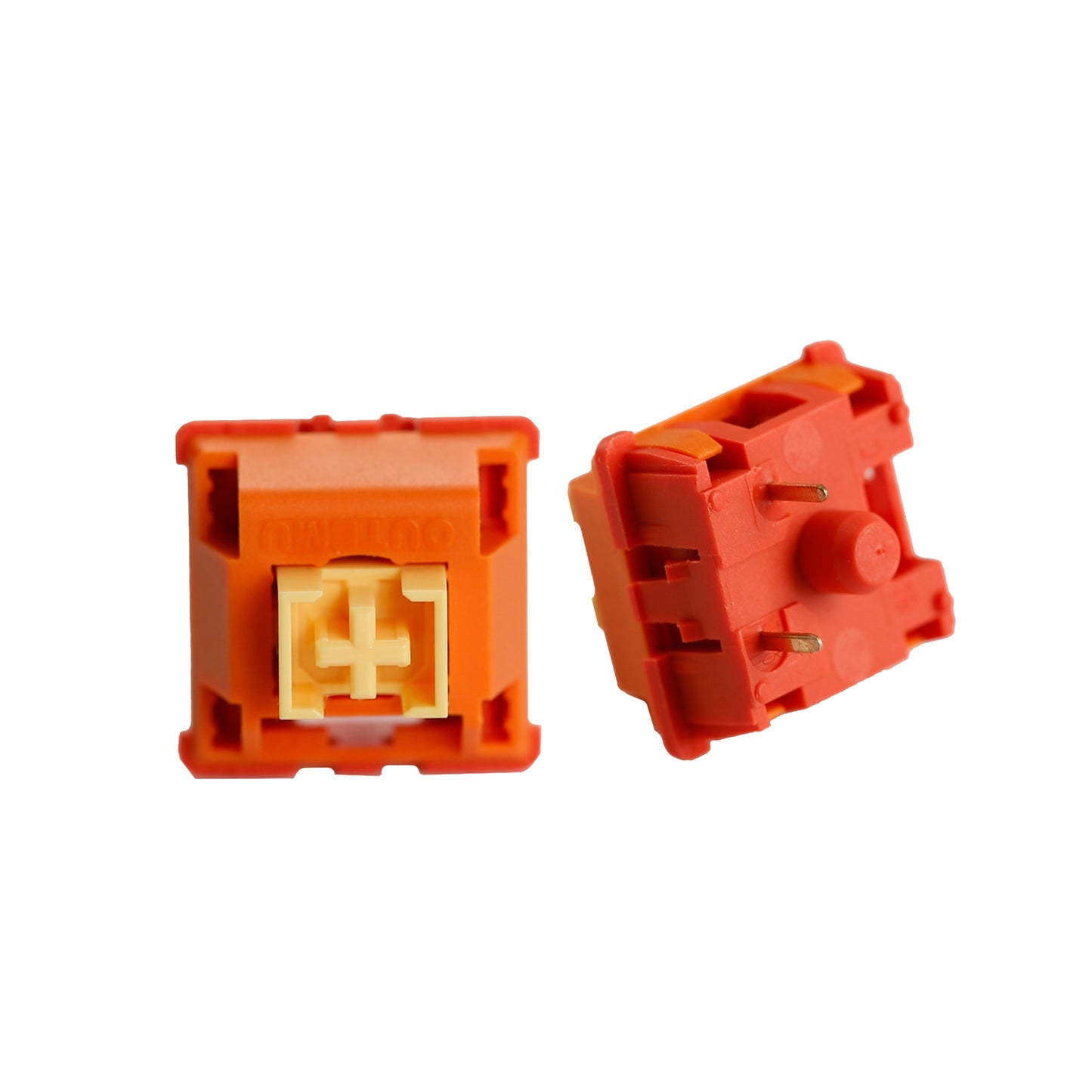 Outemu Four Seasons Hotswap Keyboard Switch 3-Pin 55gf Pre-lubed Spring Breeze Lotus Switch Tactile Switches for Mechanical Keyboards