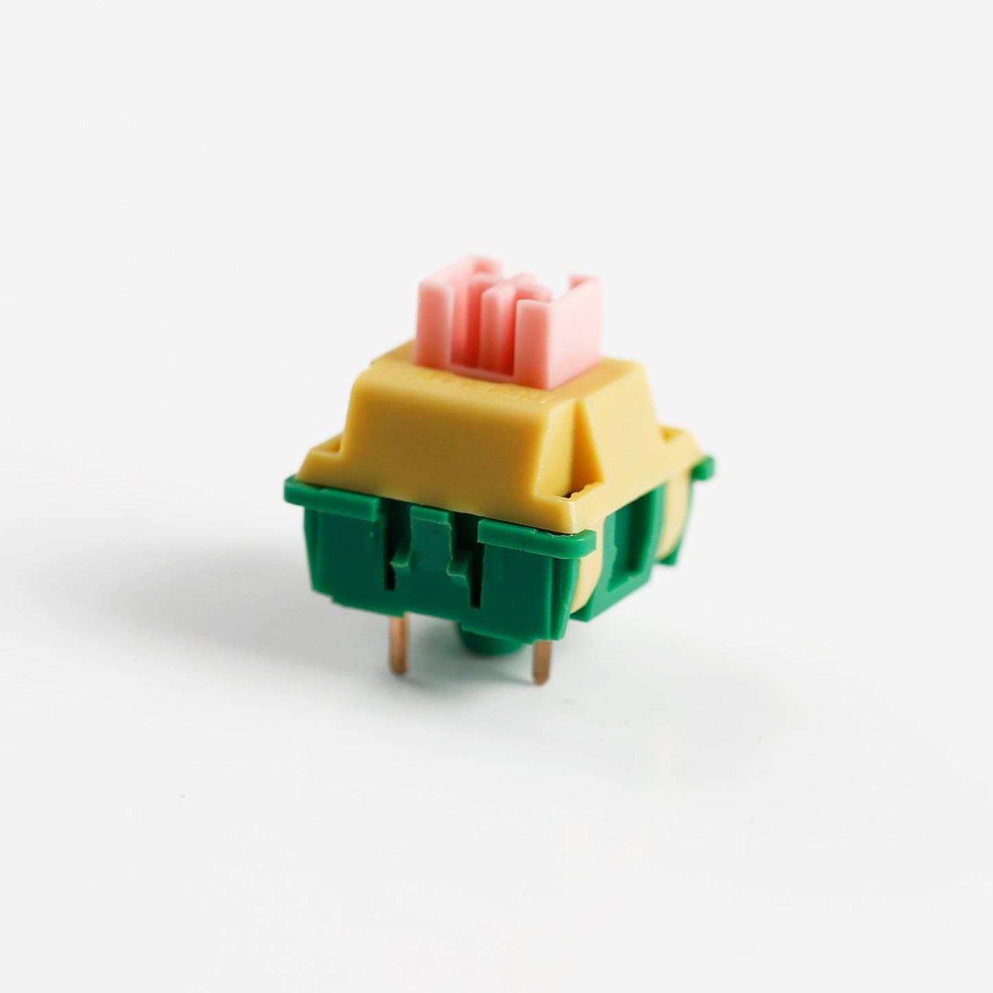 Outemu Four Seasons Hotswap Keyboard Switch 3-Pin 55gf Pre-lubed Spring Breeze Lotus Switch Tactile Switches for Mechanical Keyboards