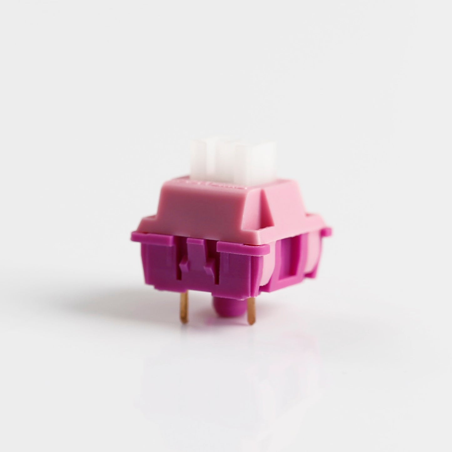Outemu Four Seasons Hotswap Keyboard Switch 3-Pin 55gf Pre-lubed Spring Breeze Lotus Switch Tactile Switches for Mechanical Keyboards
