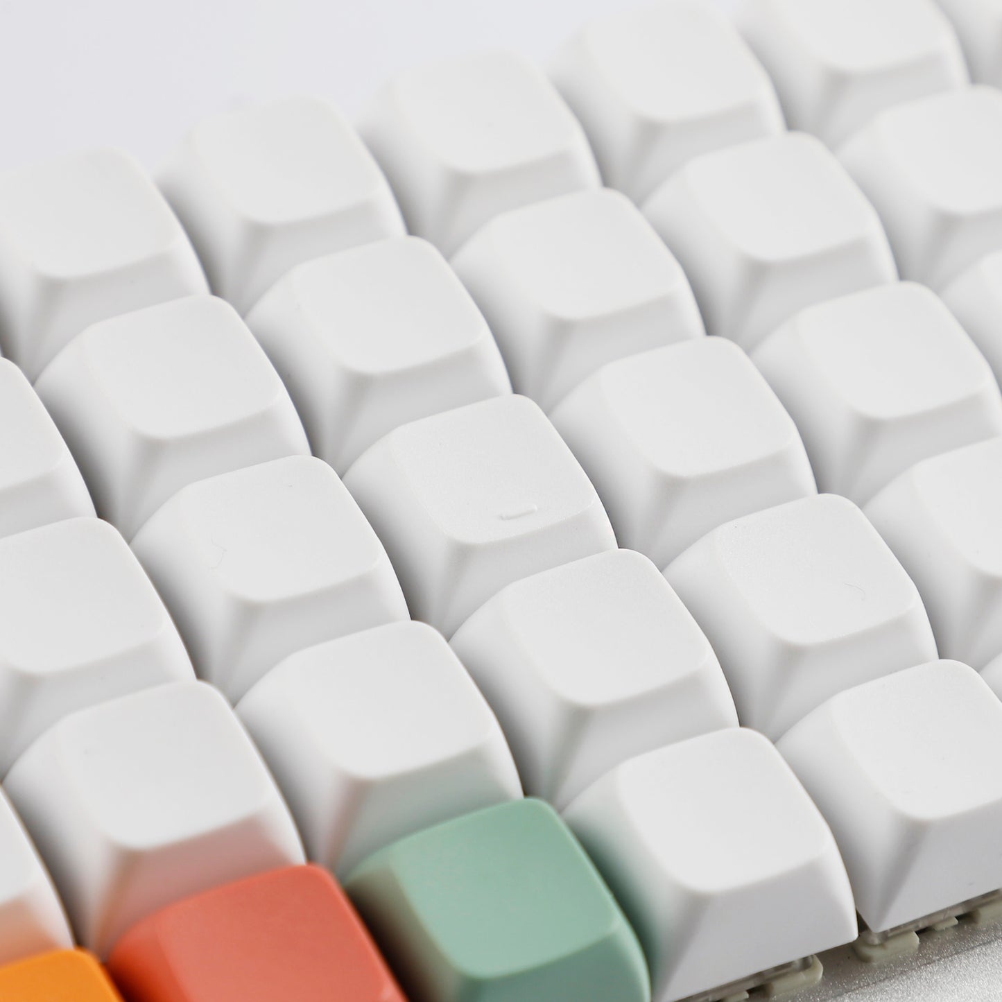 YMDK Colorful theme Dye-Sub Top print Blank XDA Keycap 1.7mm PBT For MX Switches 40% ID75 Split36 Split46 Keyboard Planck YMD40v2 Niu40