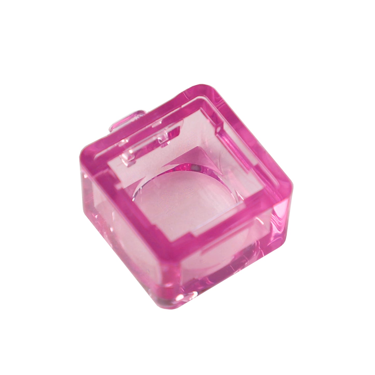 YMDK Mechanical Switch Key Toy Keychain 1U Acrylic Custom Stress Relief Gifts Toys For Keyboard Switches Tester Kit Without LED Light
