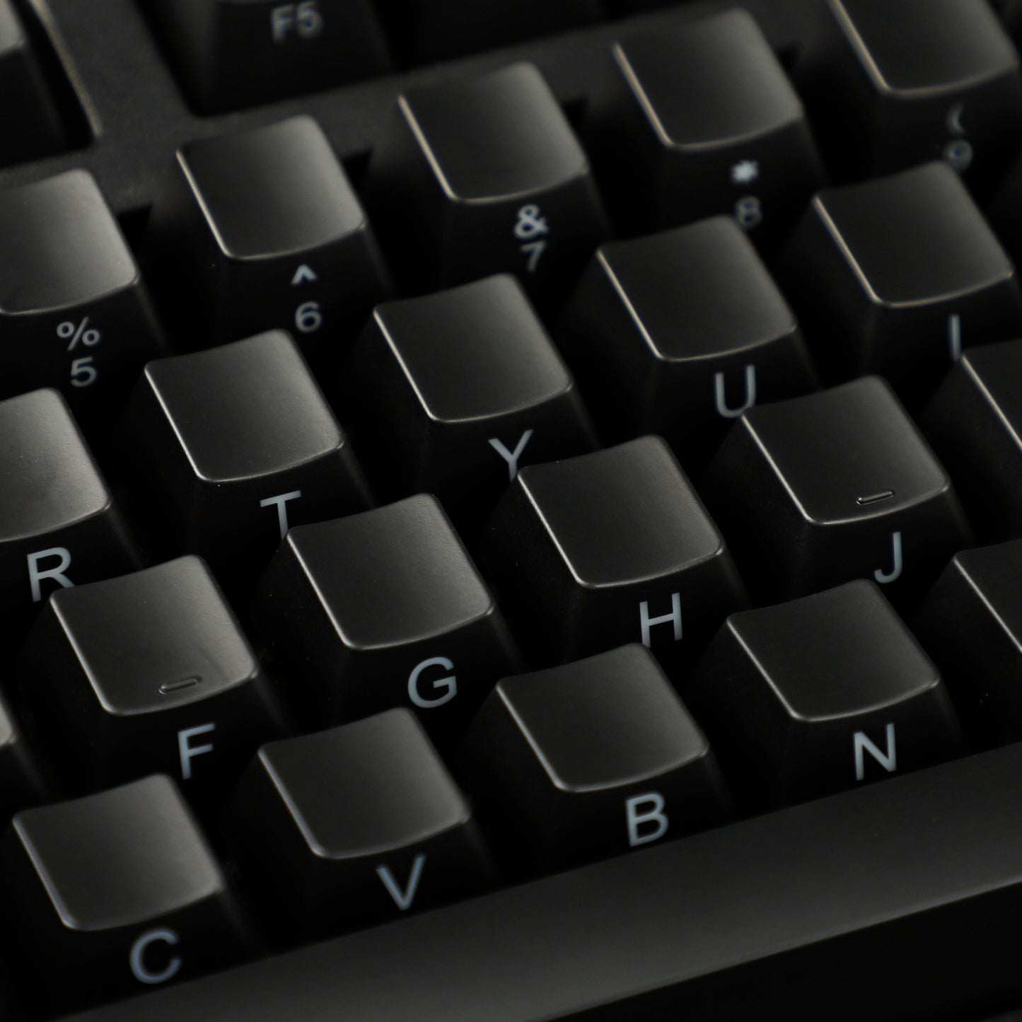 YMDK Black Side-lit 108 Keycaps(ABS OEM Profile1.5mm Thickness/108 TKL 61 Using)