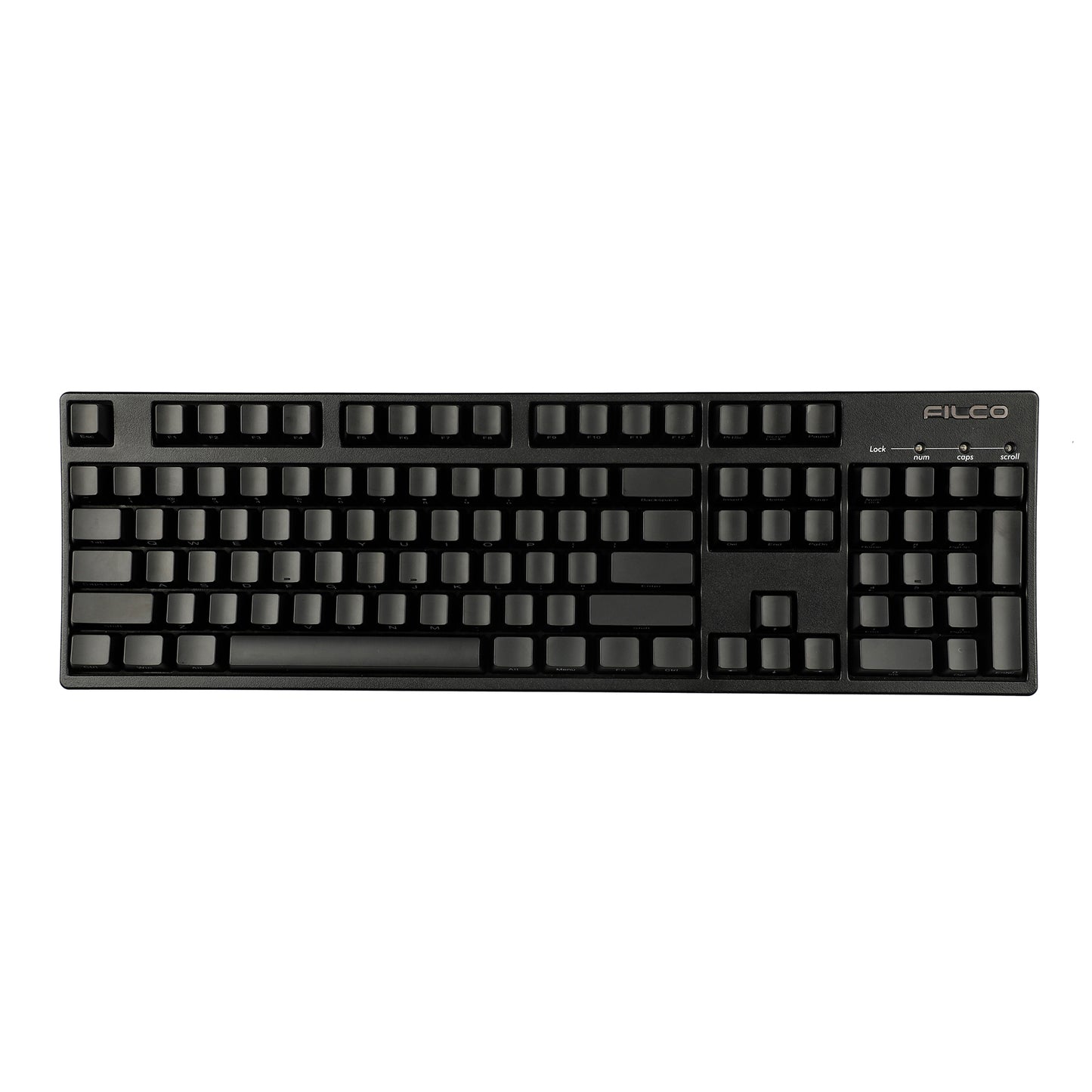 YMDK Black Side-lit 108 Keycaps(ABS OEM Profile1.5mm Thickness/108 TKL 61 Using)