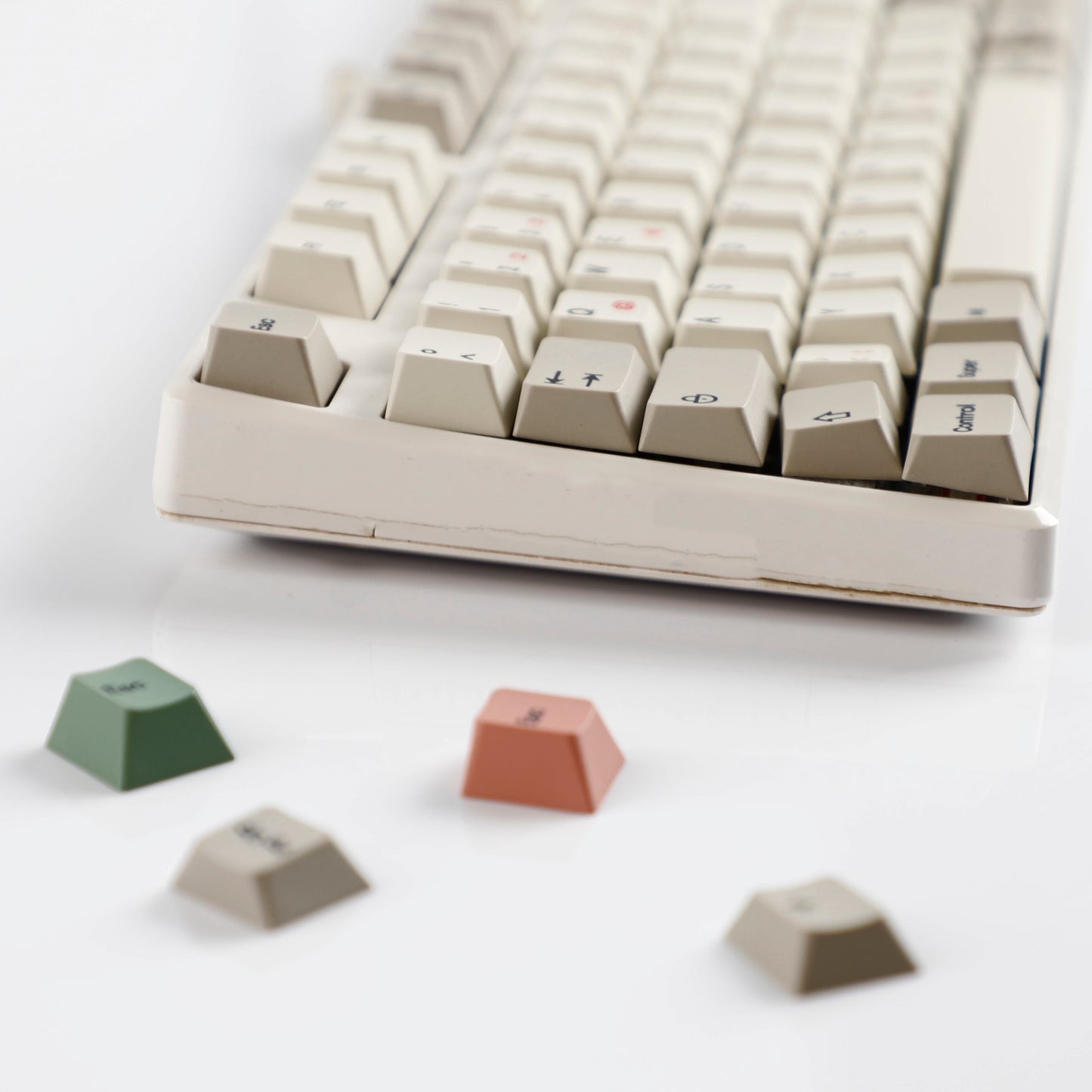 YMDK 161 Keys 9009 English Korean German QWERTZ Cherry Profile Dye Sub Top Print PBT Keycap for 61/68/87/98/104/108 Layout MX Mechanical Keyboard