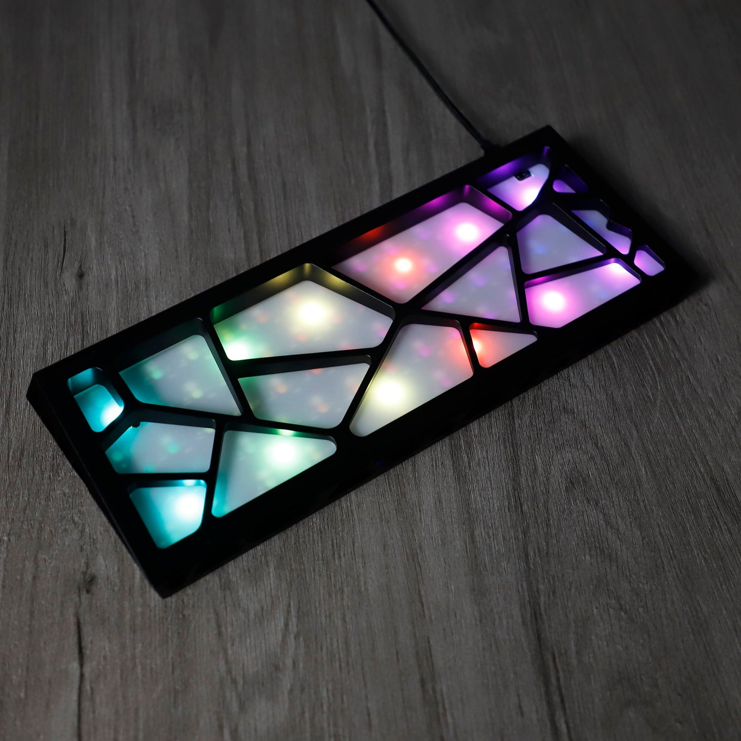 YMDK 60% Hollow60 Aluminum Case(Poker2 Pok3r Faceu60 YD60MQ GK61 GK64 DK64 YMD62 Supported)