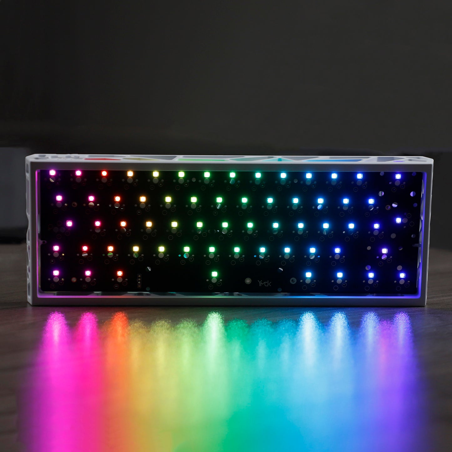 YMDK 60% Hollow60 Aluminum Case(Poker2 Pok3r Faceu60 YD60MQ GK61 GK64 DK64 YMD62 Supported)