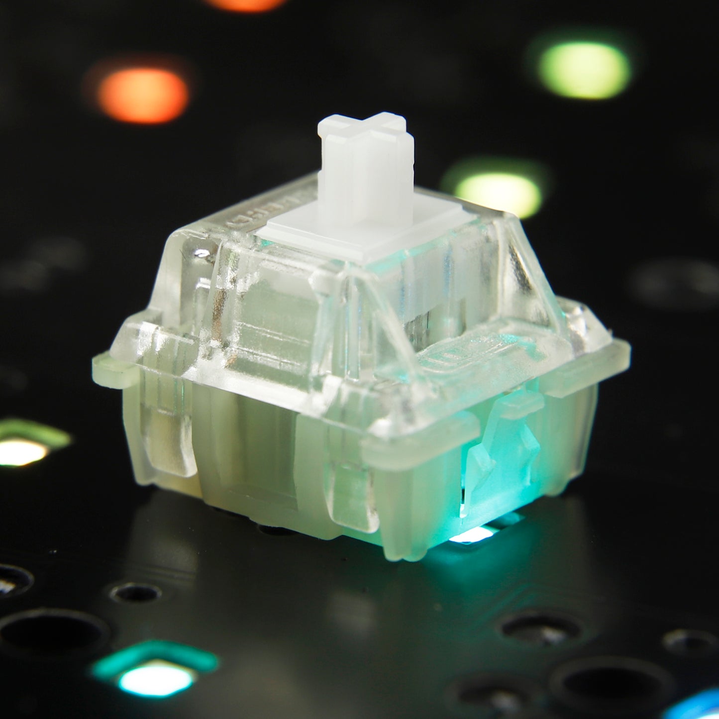 Cherry MX RGB Ergo Clear SMD Switches(3 Pin Tactile Lubed/MX1A-H1NN)