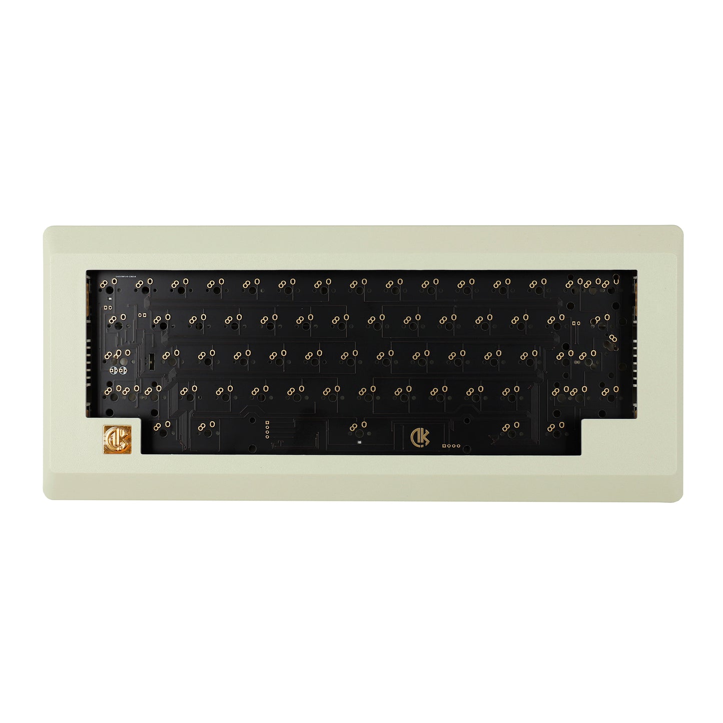 YMDK M0110 D0110 Retro Soldering PCB Gasket Mechanical Keyboard Kit (Support VIA VIAL Type C Detachable PCB Plastic Case FR4 Plate)