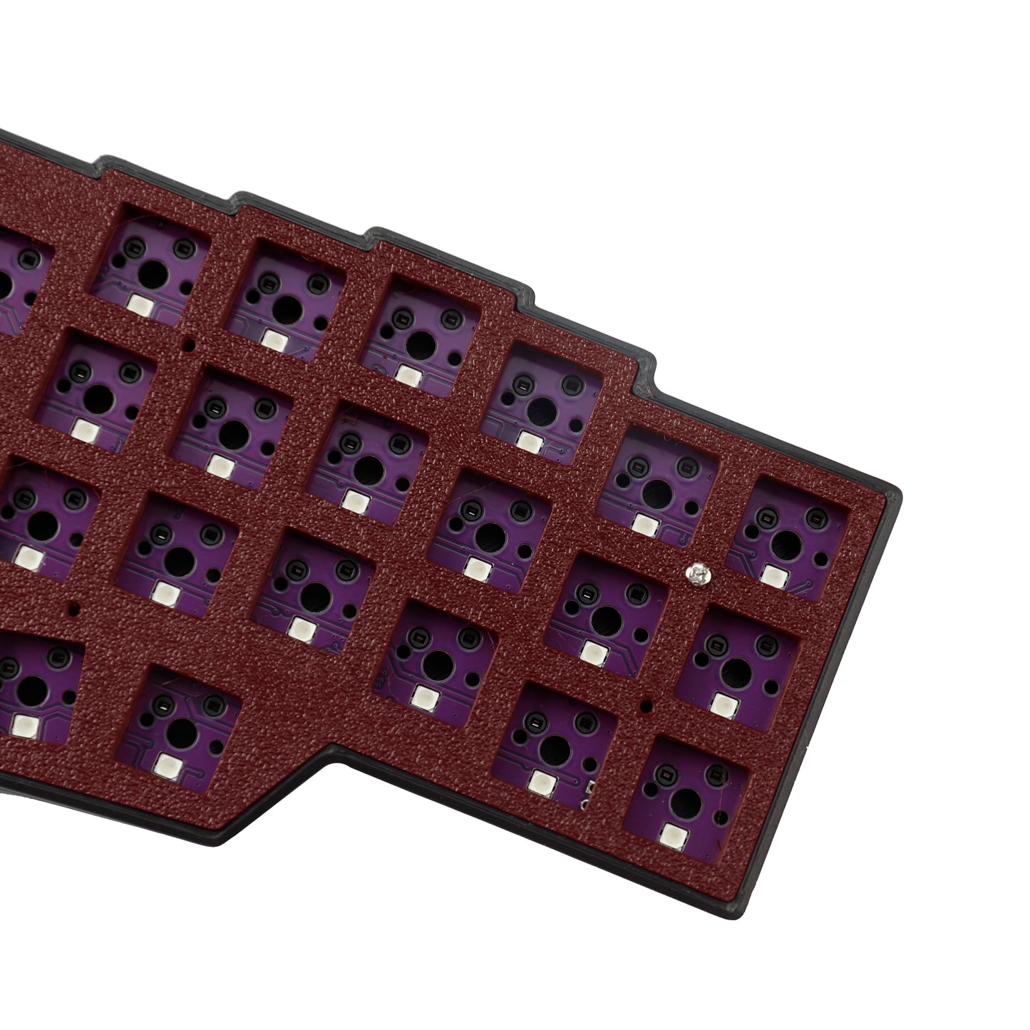 YMDK Split Keyboard Corne V4.1 46 Keys Ergonomic Hotswappable 40% Layout 3D Print case RGB QMK Vial All Key Programmable Mini Independent Gaming Keyboard Kit