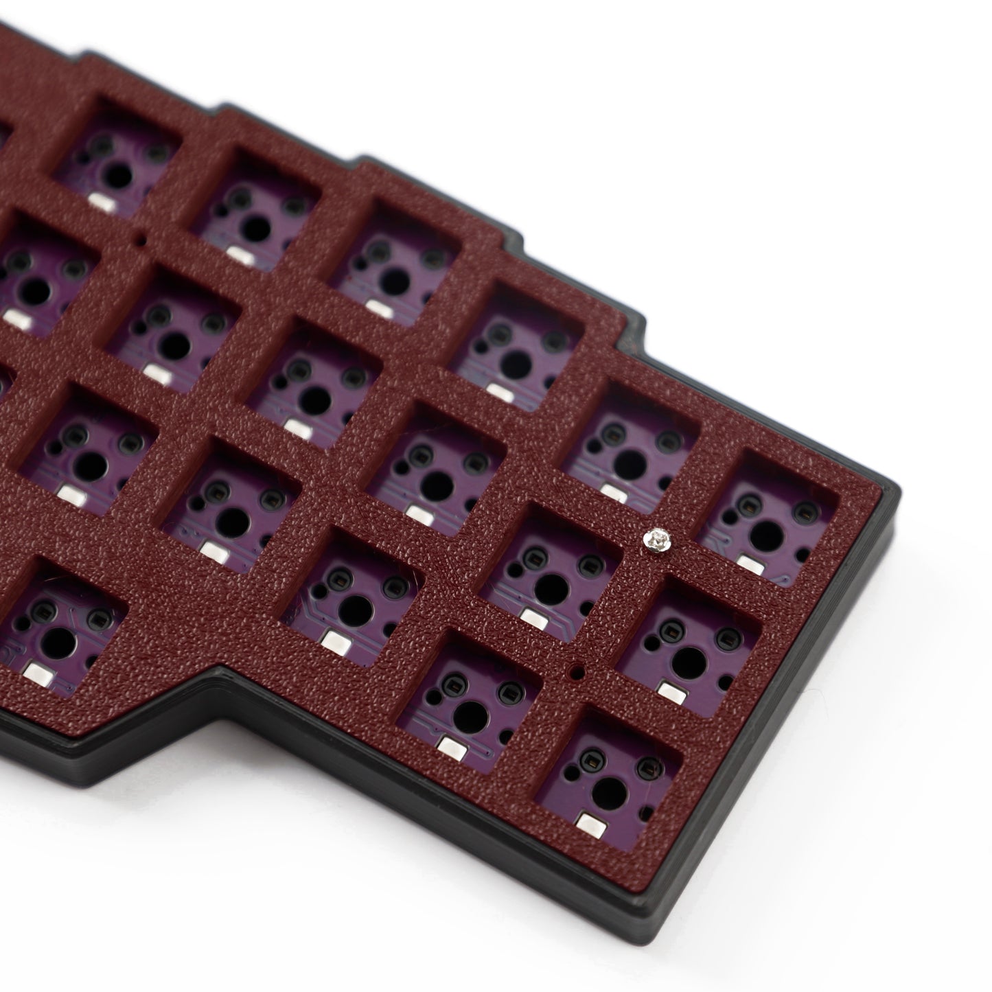 YMDK Split Keyboard Corne V4.1 46 Keys Ergonomic Hotswappable 40% Layout 3D Print case RGB QMK Vial All Key Programmable Mini Independent Gaming Keyboard Kit