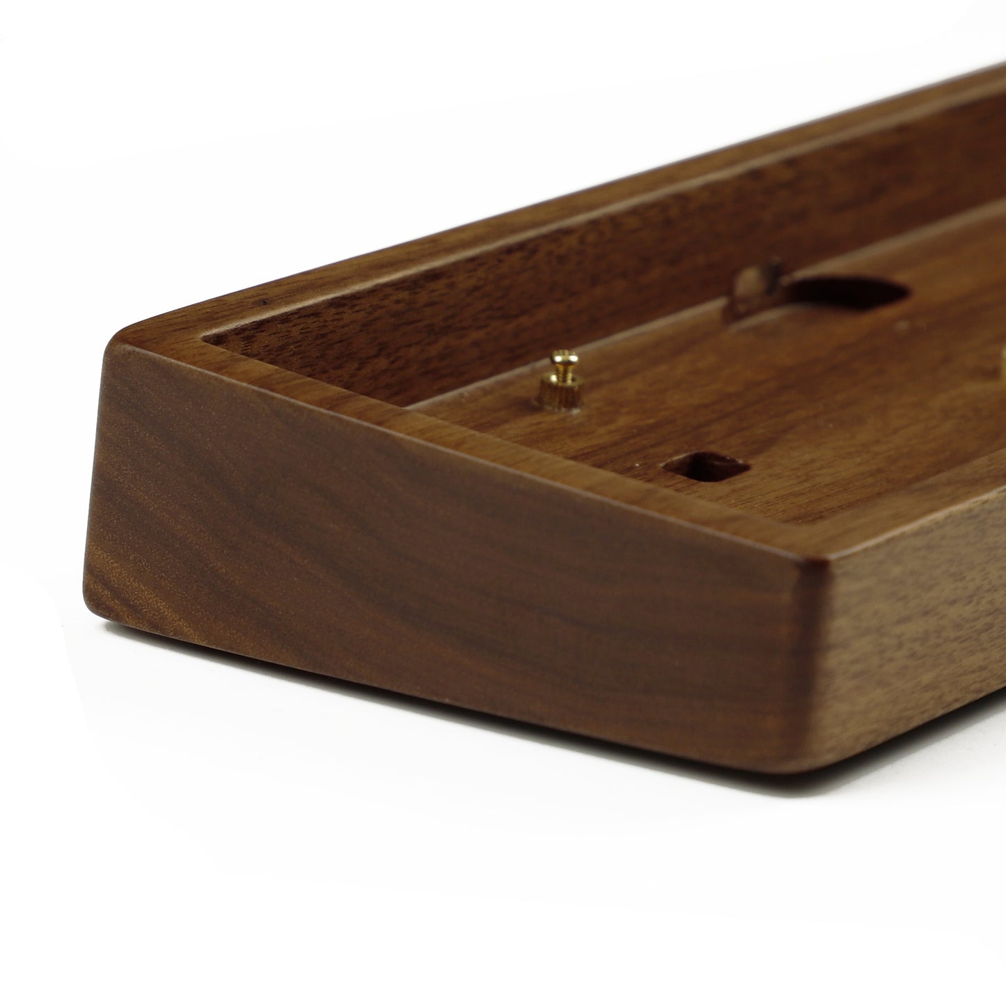 YMD40 Air40 Walnut Wood Case RGB Hot swap Kit(RGB Type C PCB Support VIA)