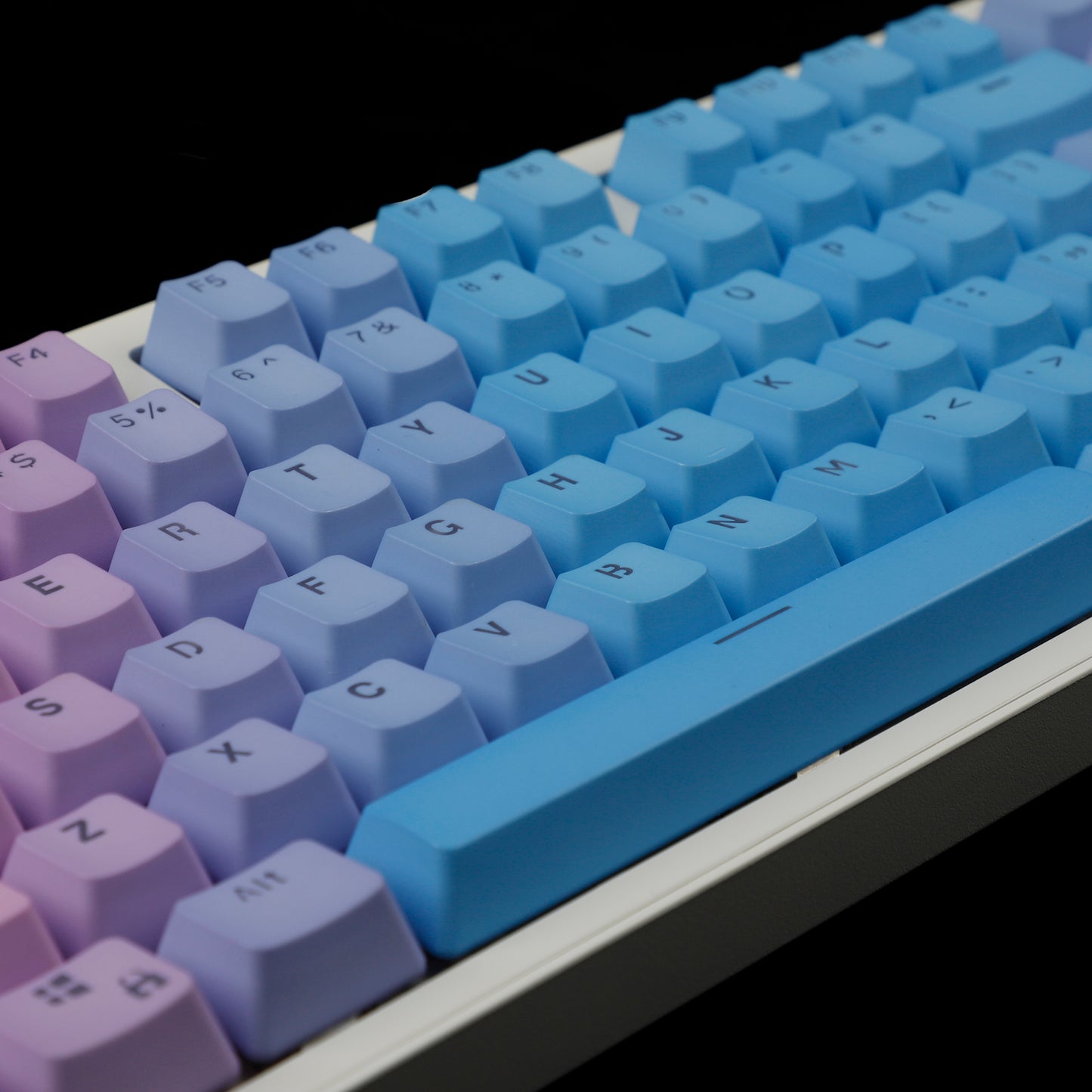 YMDK Sunset Theme Doubleshot Backlit 121 Keycaps(OEM Profile PBT )