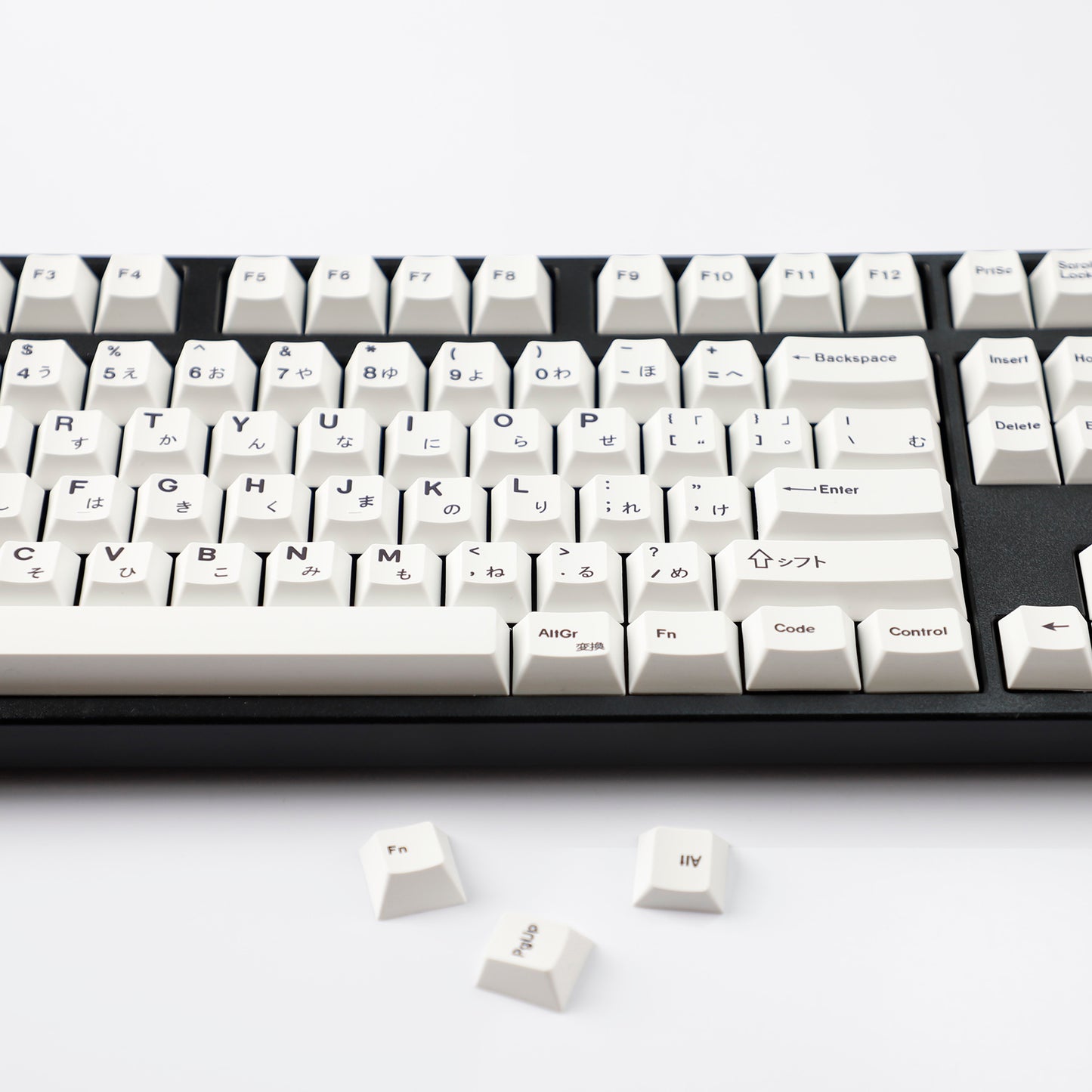 YMDK Minimalist English Japanese Thai Full Set Keycaps PBT Dye Sub  Cherry Profile for 61/75/87/98/100/104 MX Mechanical Keyboard