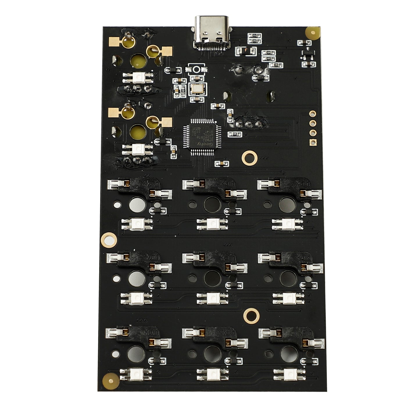 YMDK 12 Key CNC Aluminum Hotswap RGB Knob Support VIA VIAL Macro MX Switches Mechanical Keyboard Numpad For Gaming Photoshop