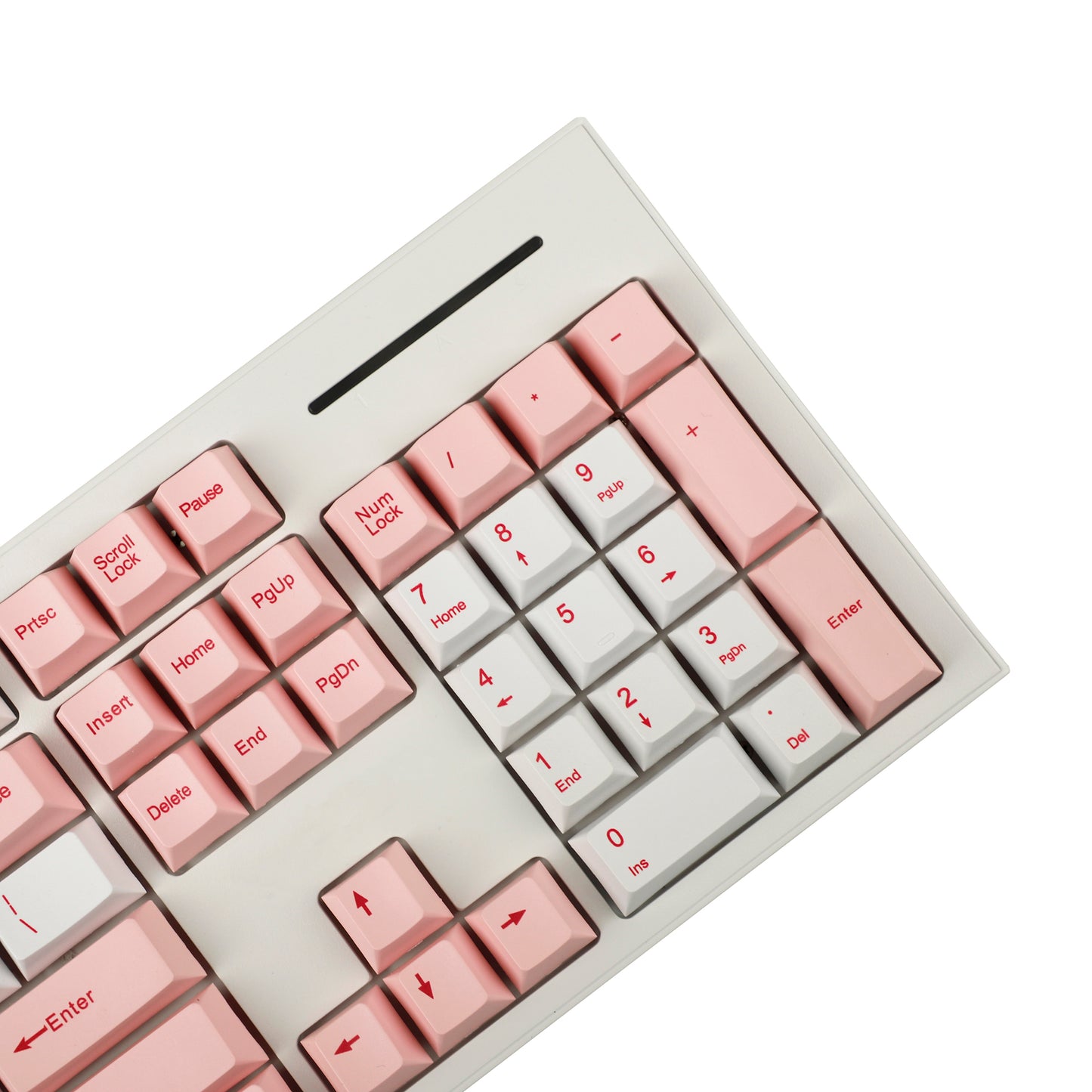 YMDK Blossoms Theme PBT 129 Keycaps(Cherry Profile Five Sides Dye Sub )