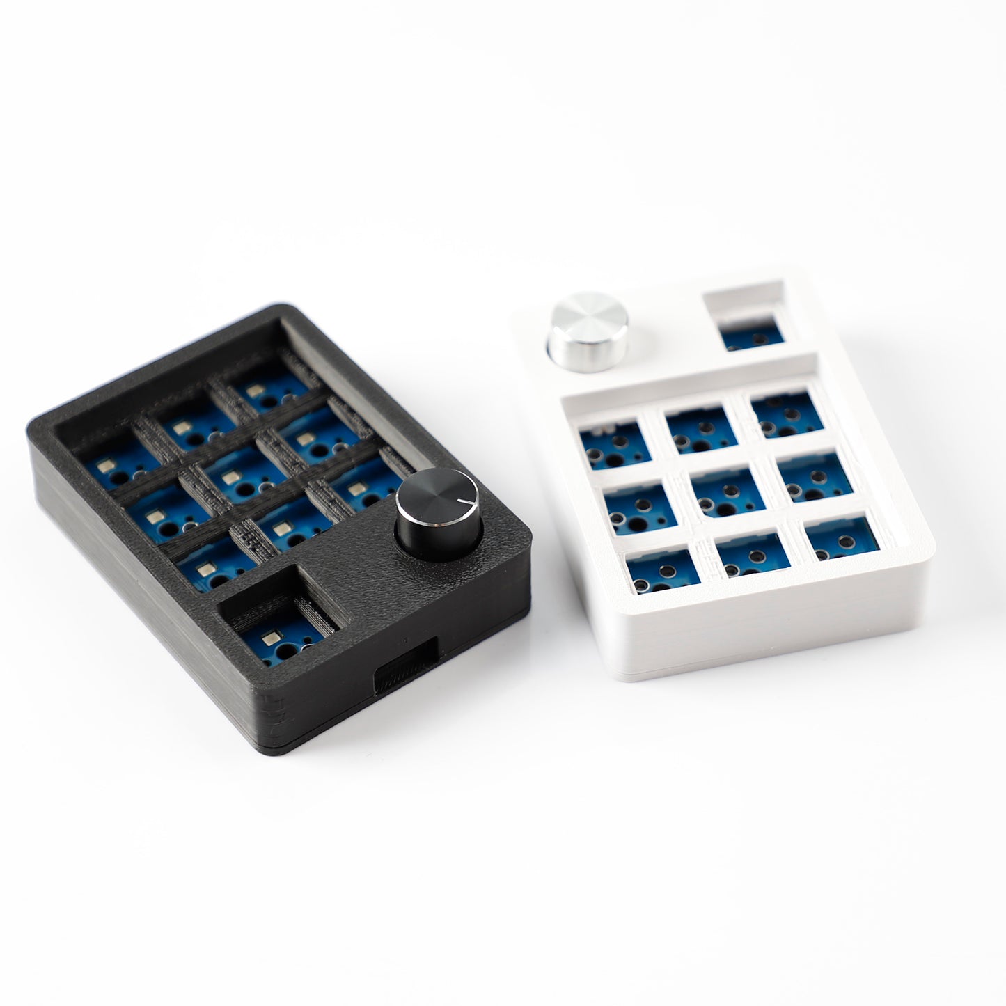 CV11 11-Key Mini Mechanical Keyboard – Wired, Hot-Swap, RGB Knob & PLA 3D Printed Case, Supports VIAL Macro for Gaming & Office