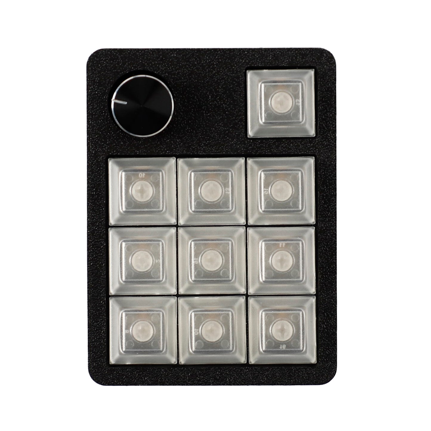 CV11 11-Key Mini Mechanical Keyboard – Wired, Hot-Swap, RGB Knob & PLA 3D Printed Case, Supports VIAL Macro for Gaming & Office