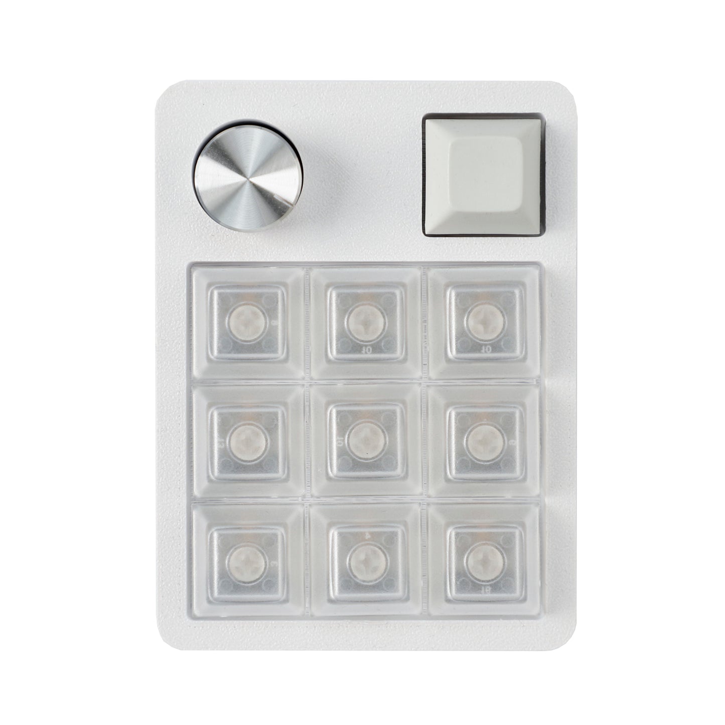 CV11 11-Key Mini Mechanical Keyboard – Wired, Hot-Swap, RGB Knob & PLA 3D Printed Case, Supports VIAL Macro for Gaming & Office